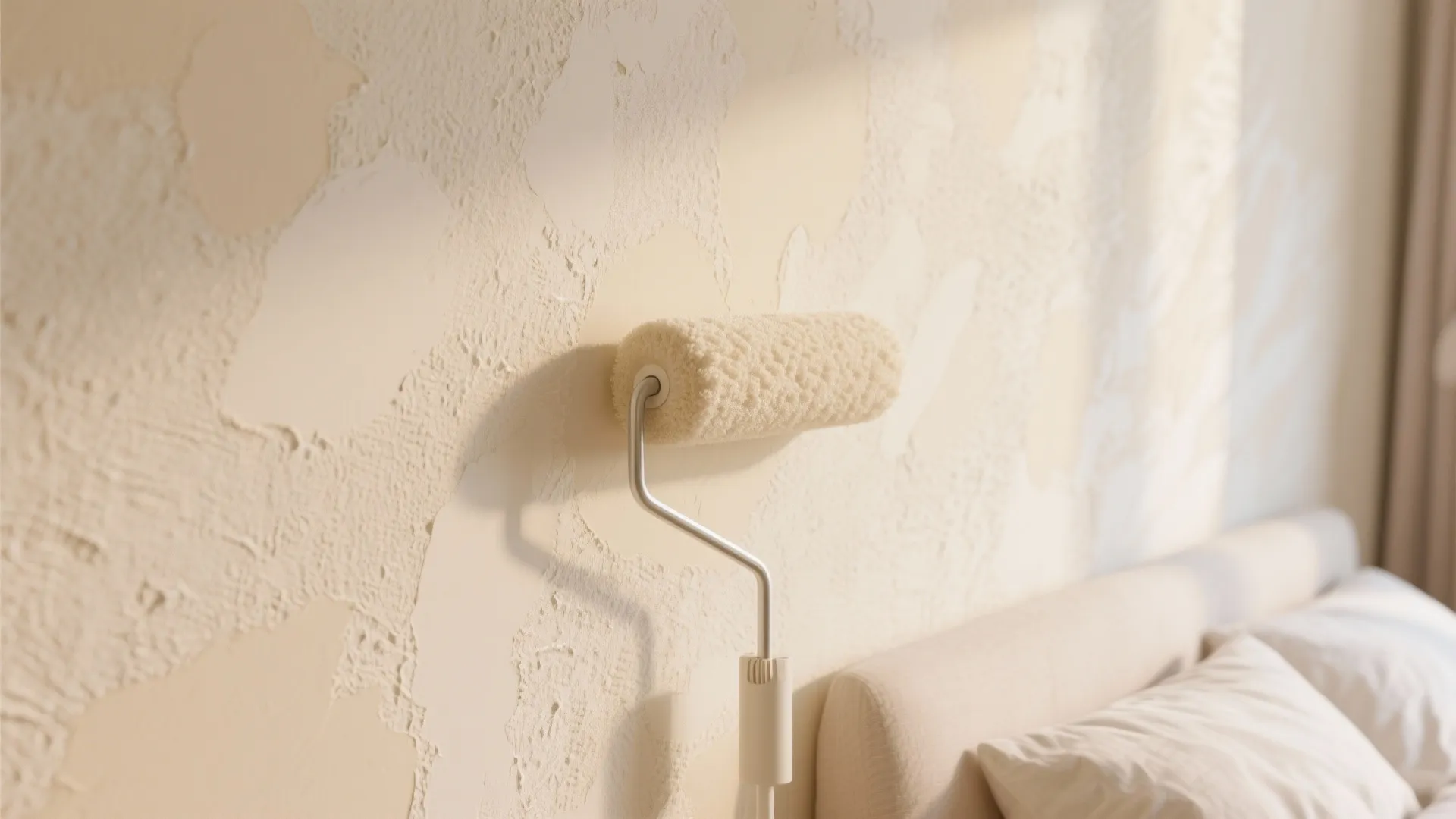 Textured Paint with Soft Neutrals