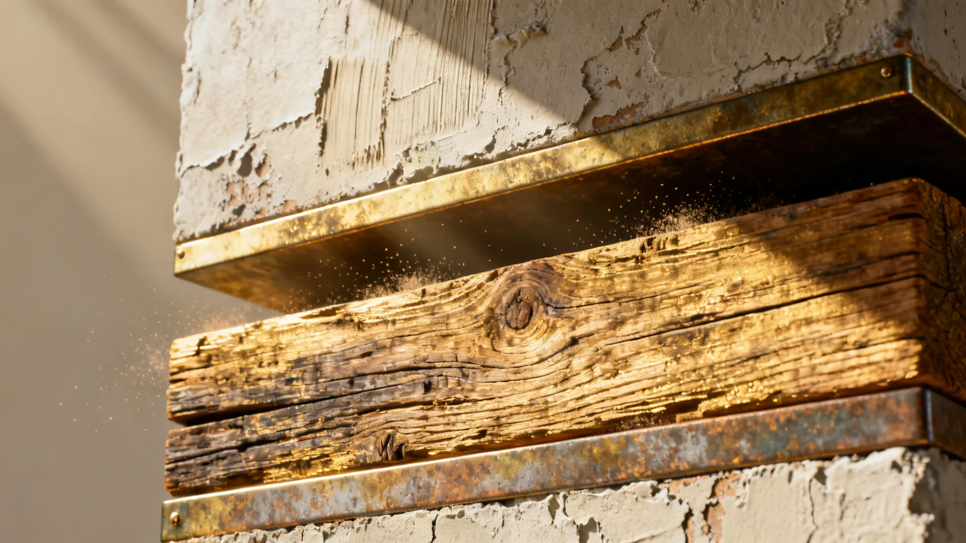 3. Textured Mixed-Media Panel