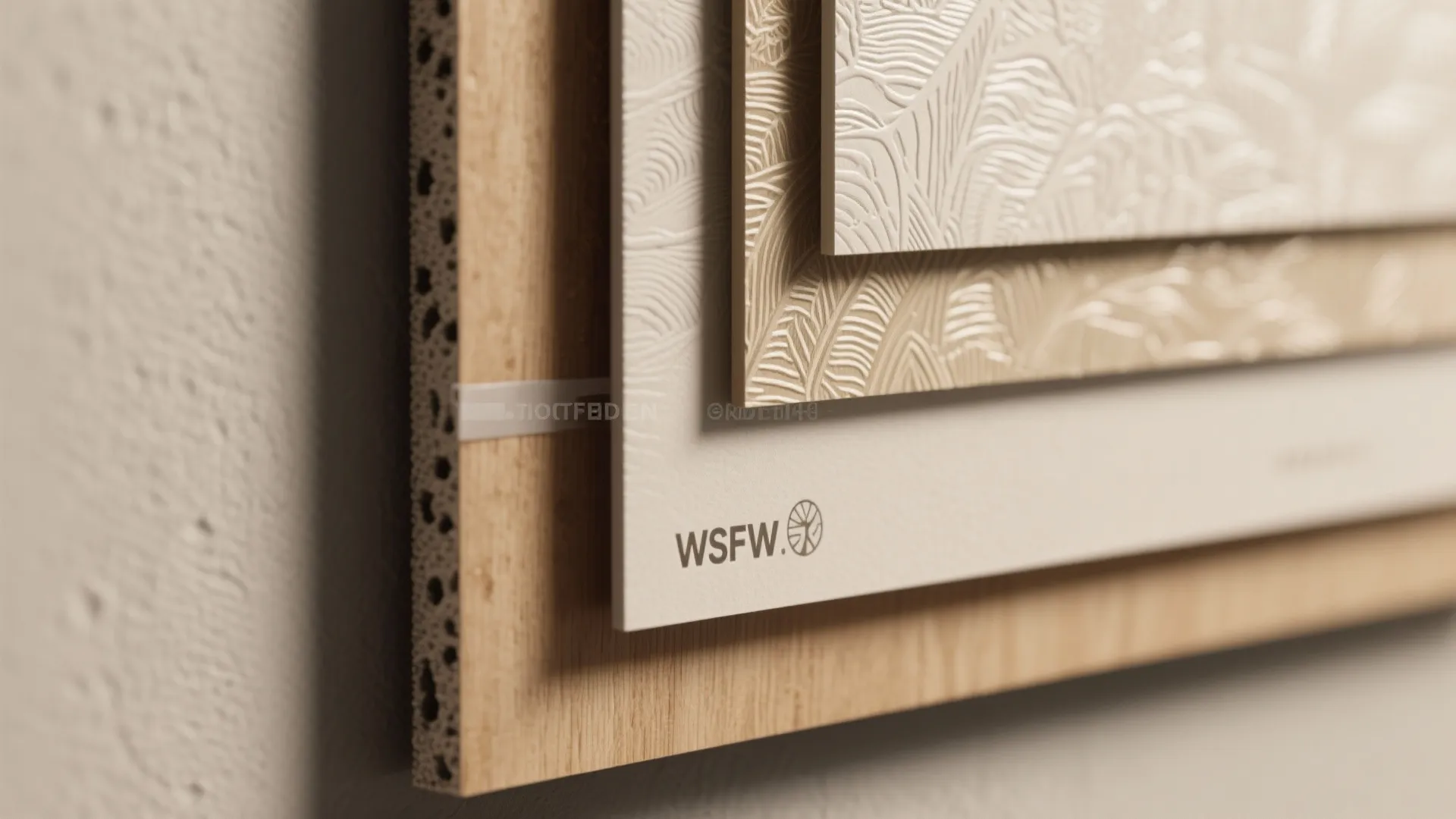 2. Textured Paper Panels