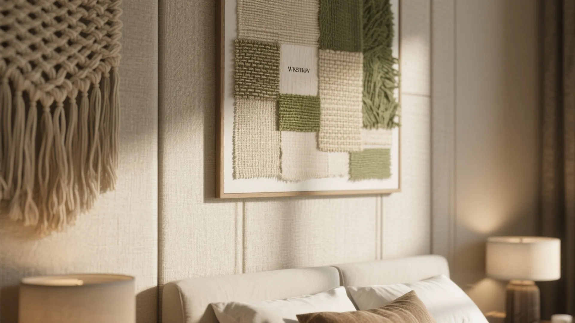 4. Textured and tactile panels for depth