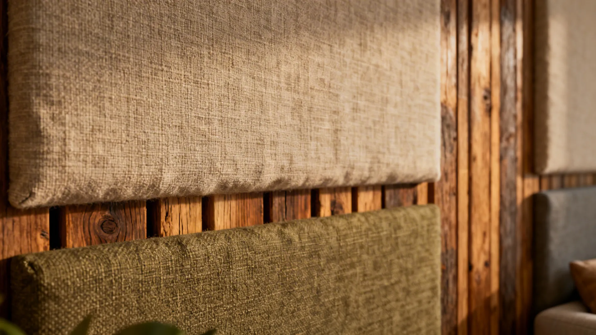 3. Textured Fabric Panels