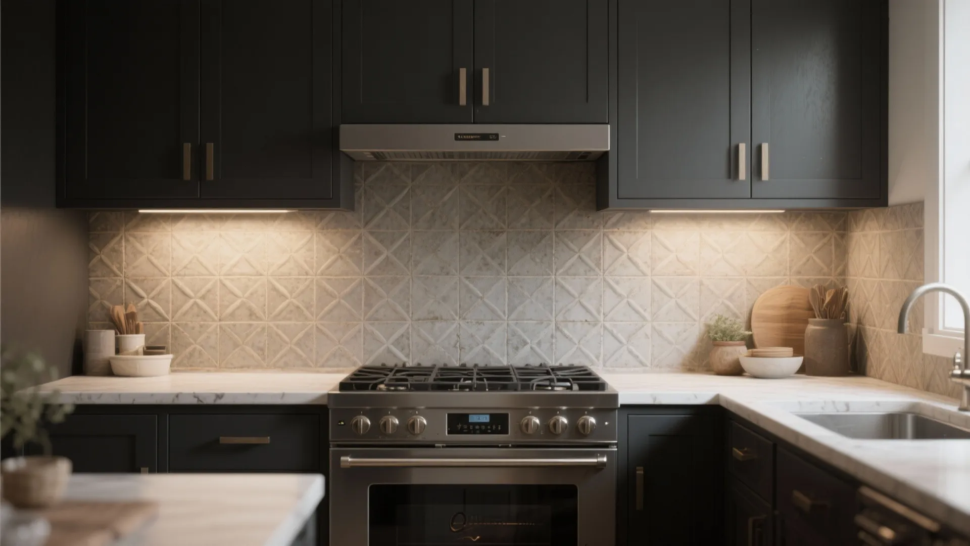 5. Textured or Patterned Tiles for Interest