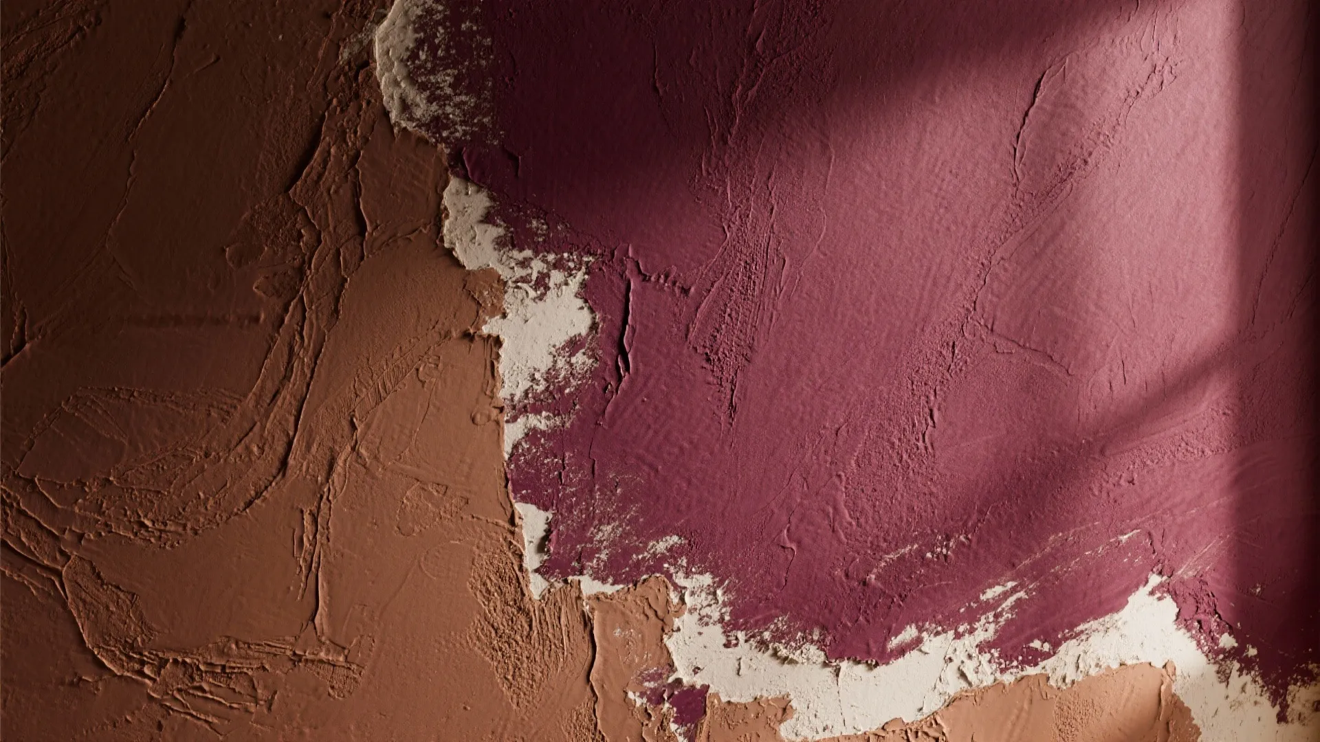 5. Textured Burgundy: Matte, Suede, or Venetian Plaster