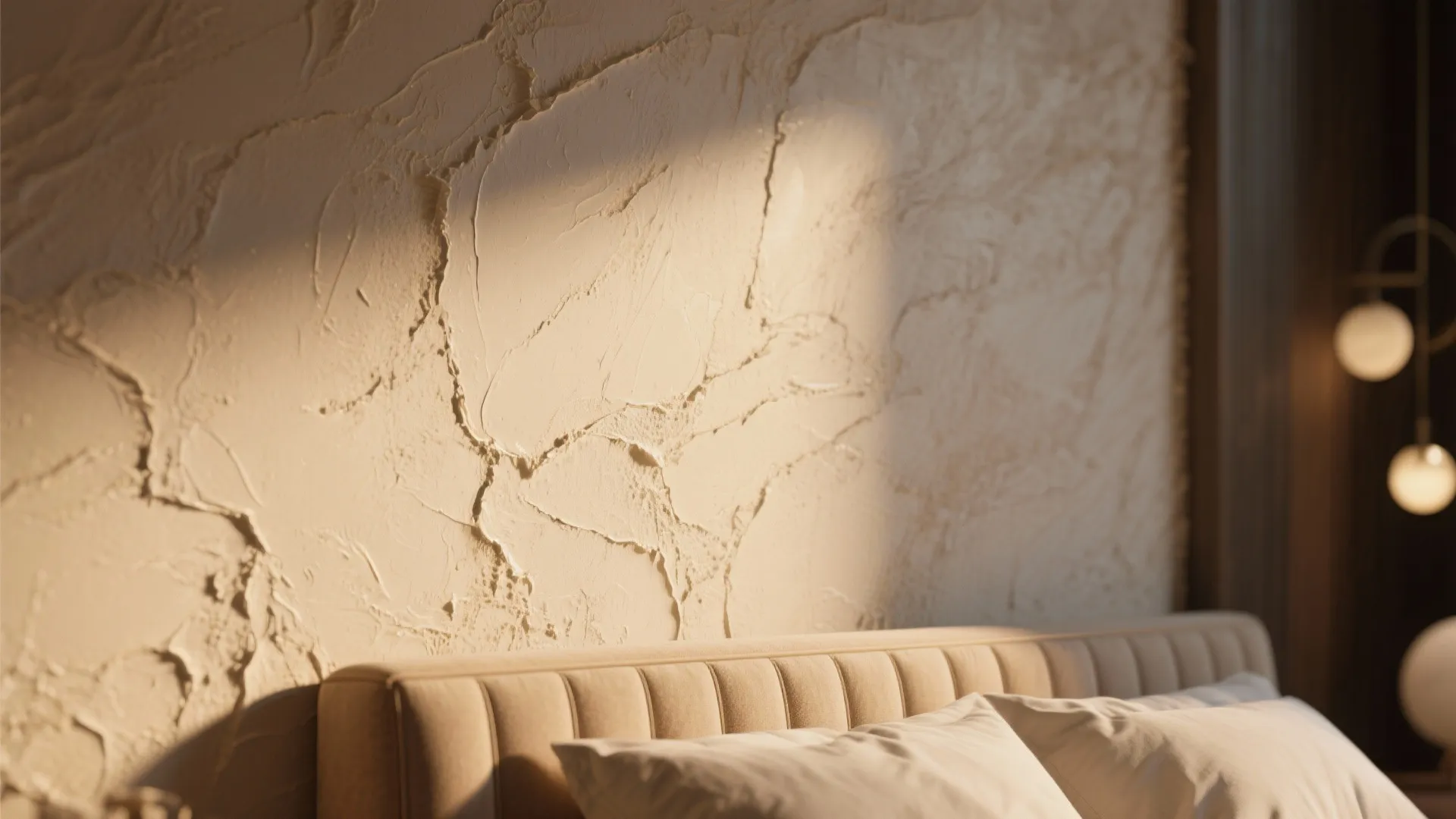 2. Textured Plaster Accent