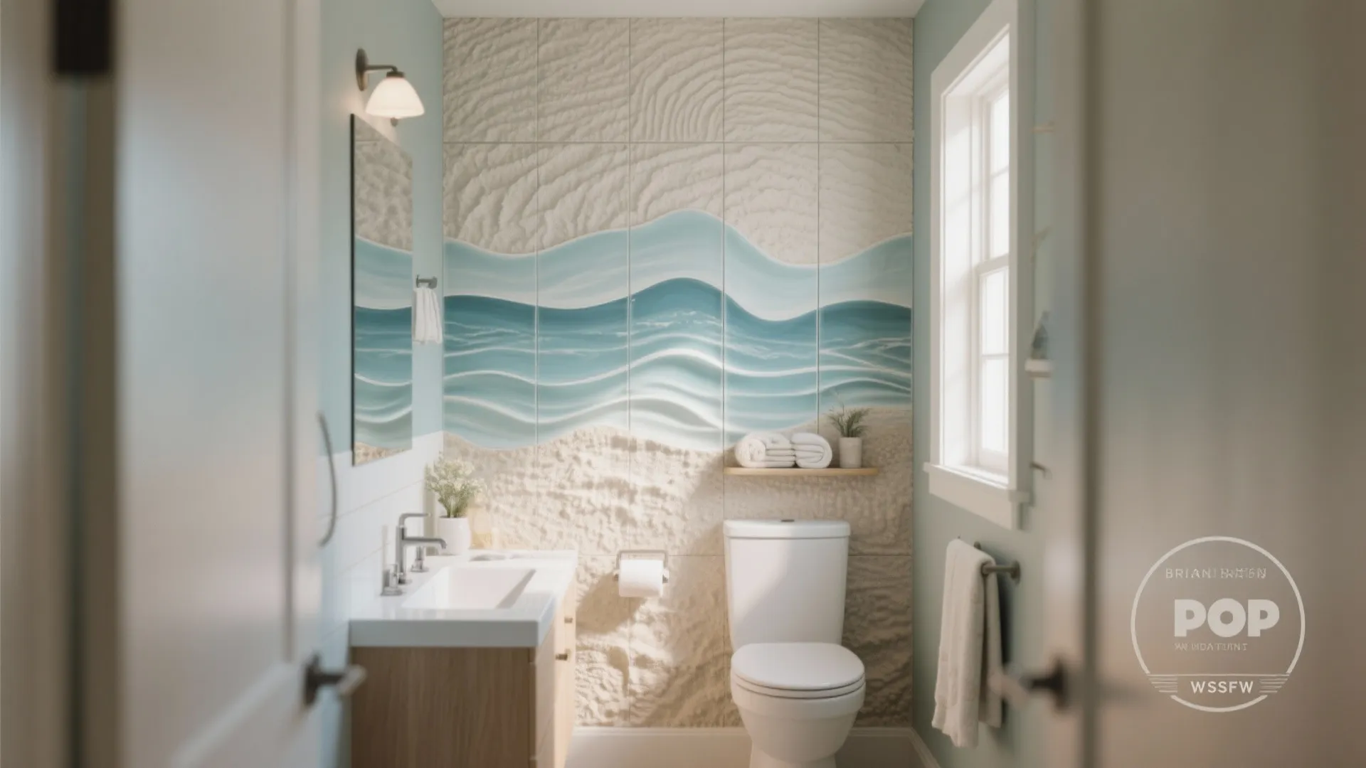 Textured POP Panels as Accents