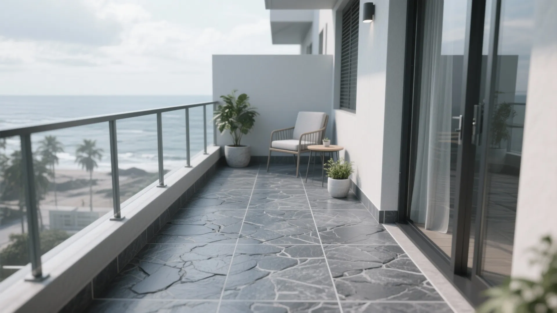 Textured Porcelain for All-Weather Grip