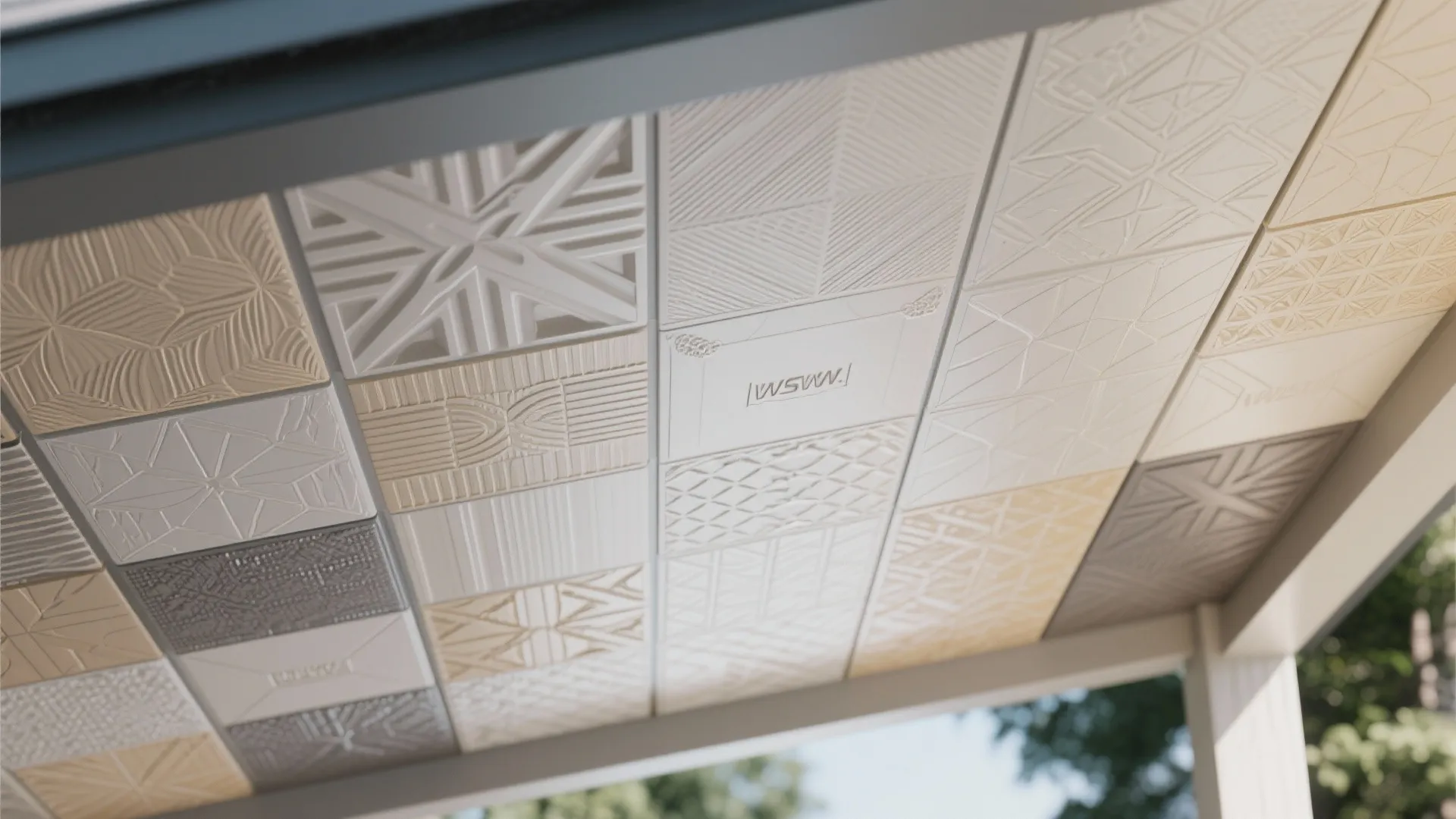 Tip 5: Textured PVC Panels