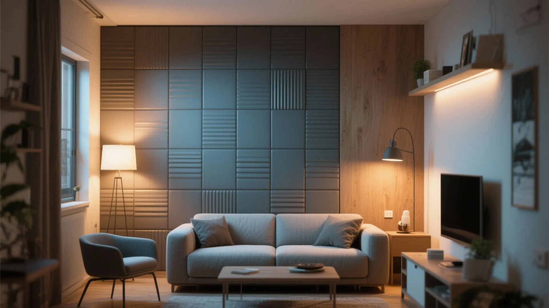 Textured Panels for Instant Personality