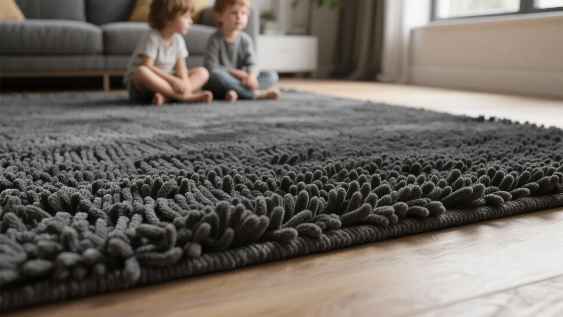 5. Go textured in a small space