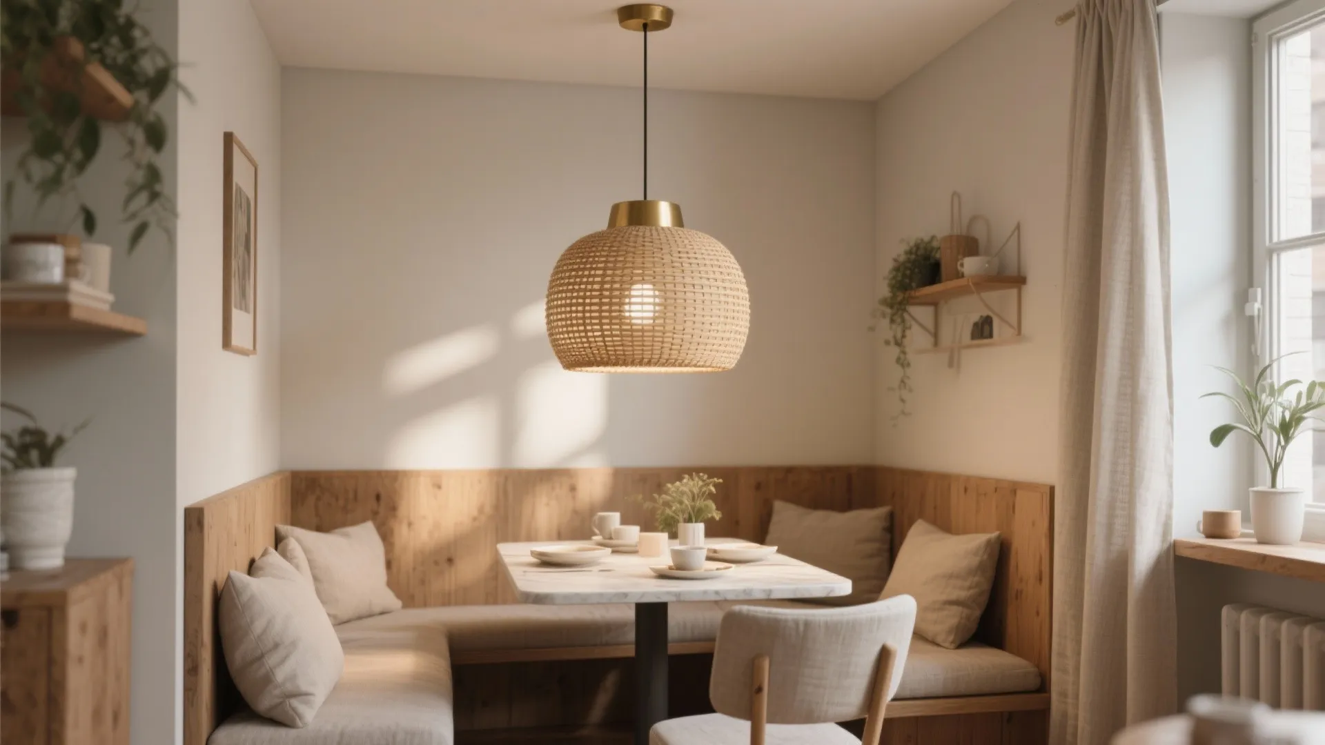 Textured shades that add warmth without bulk