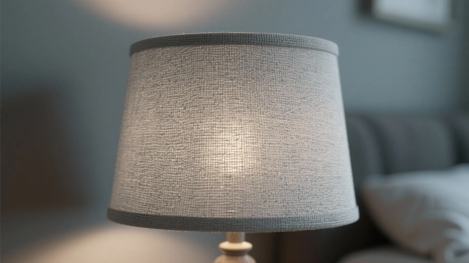 4. Textured fabric lamp shades