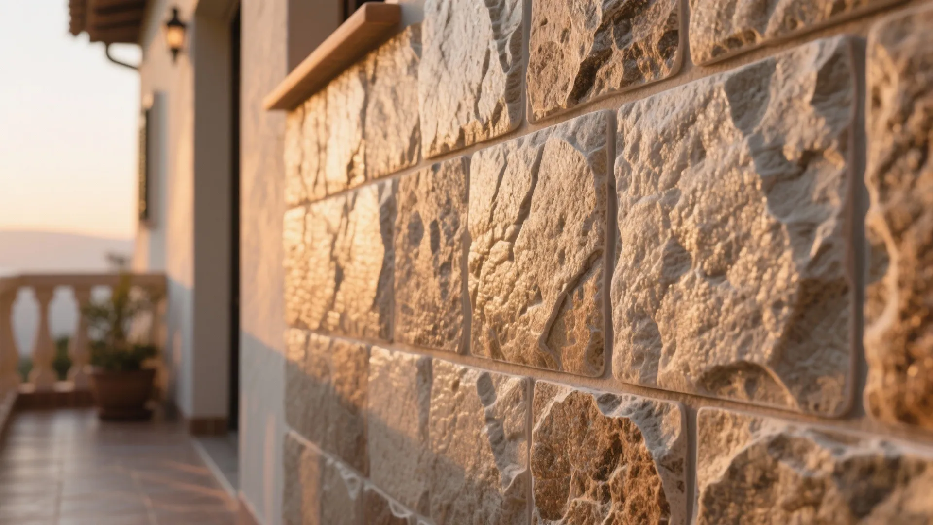 Textured Stone Finish