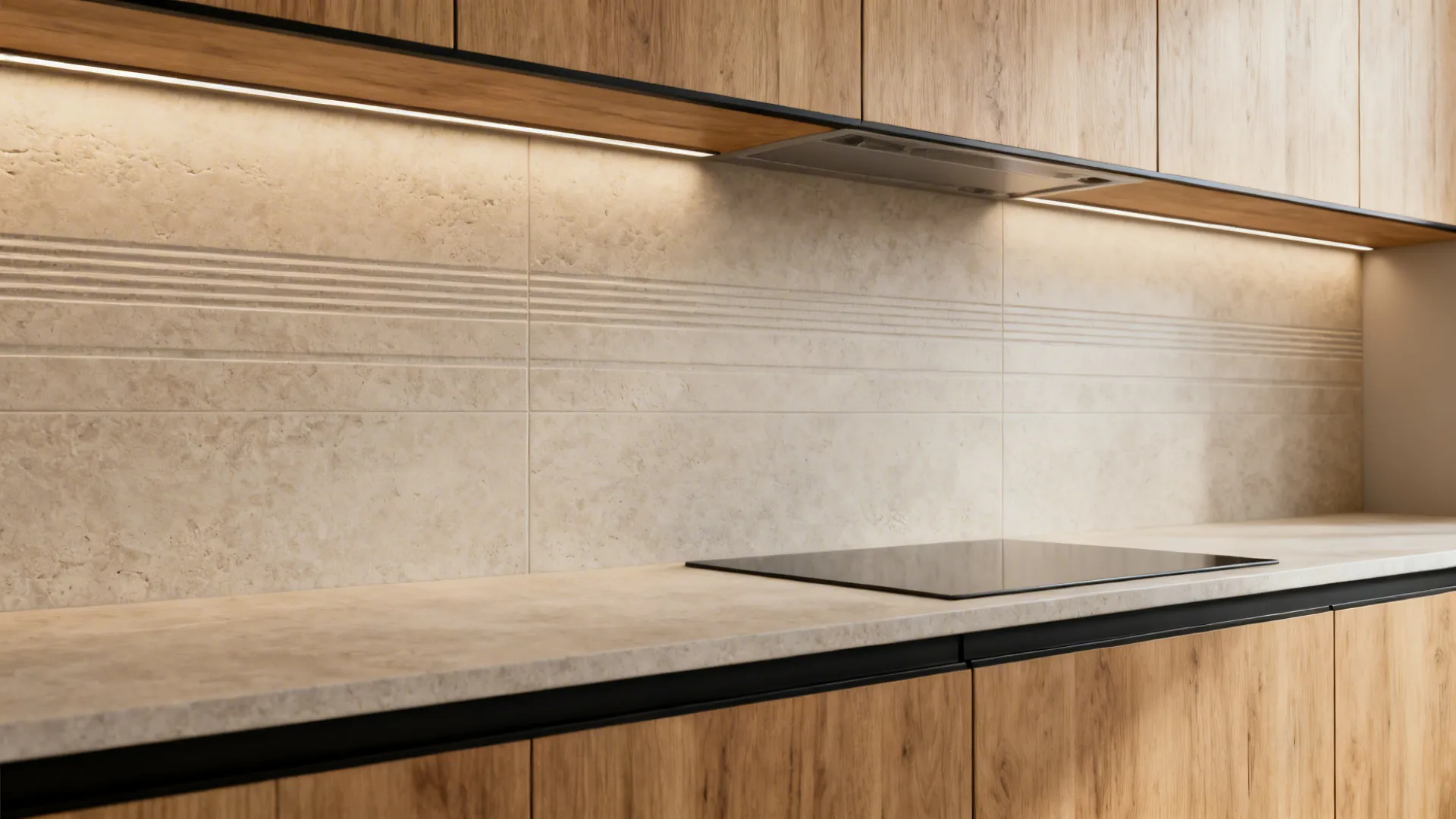 Textured stone and porcelain that mimic natural finishes