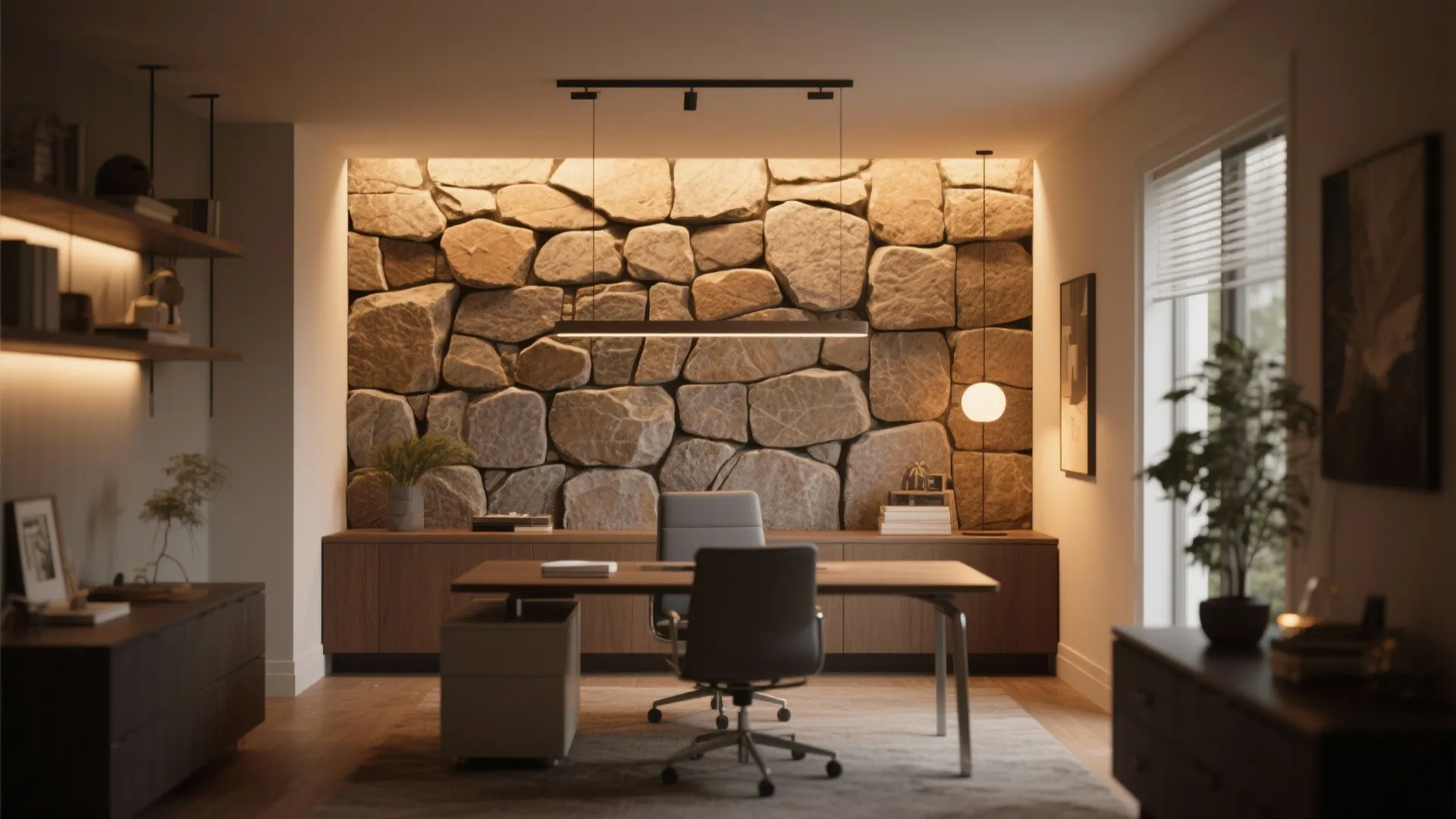 3. Textured Stone Tiles