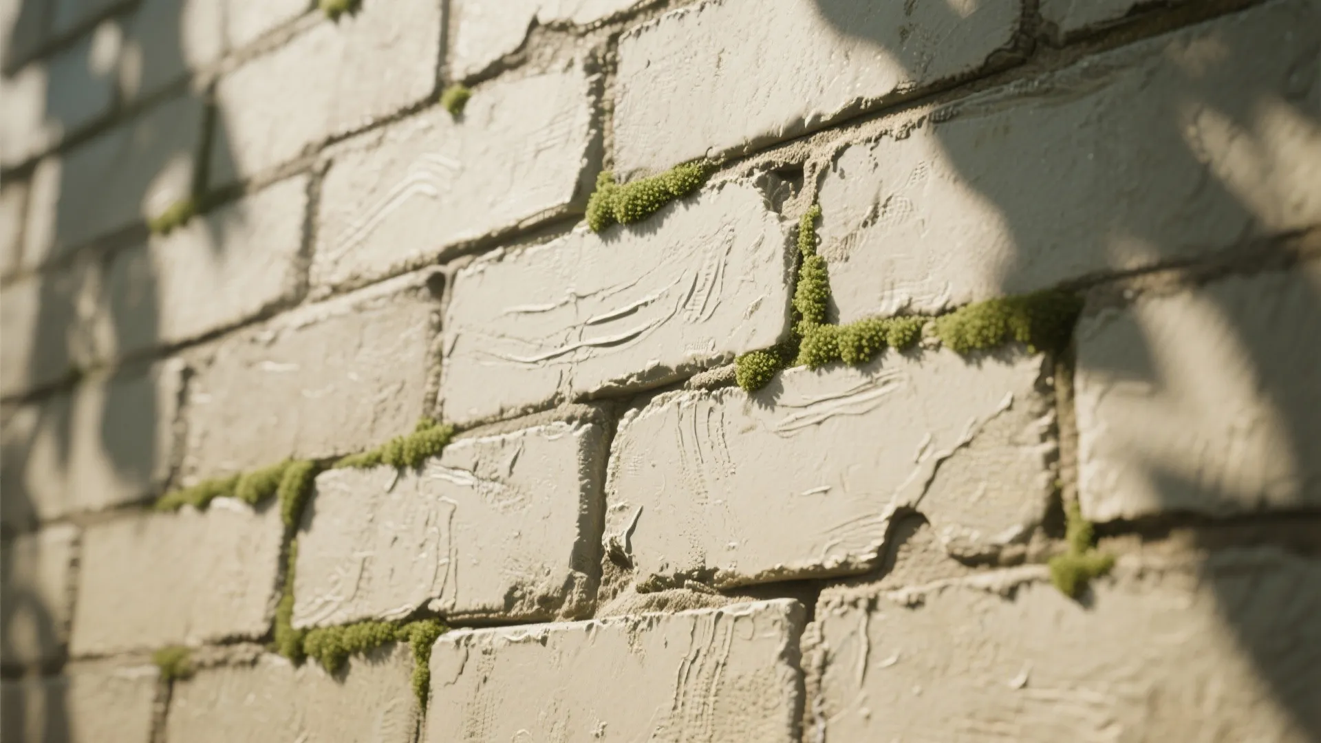 2. Textured Faux Stucco or Moss Finish