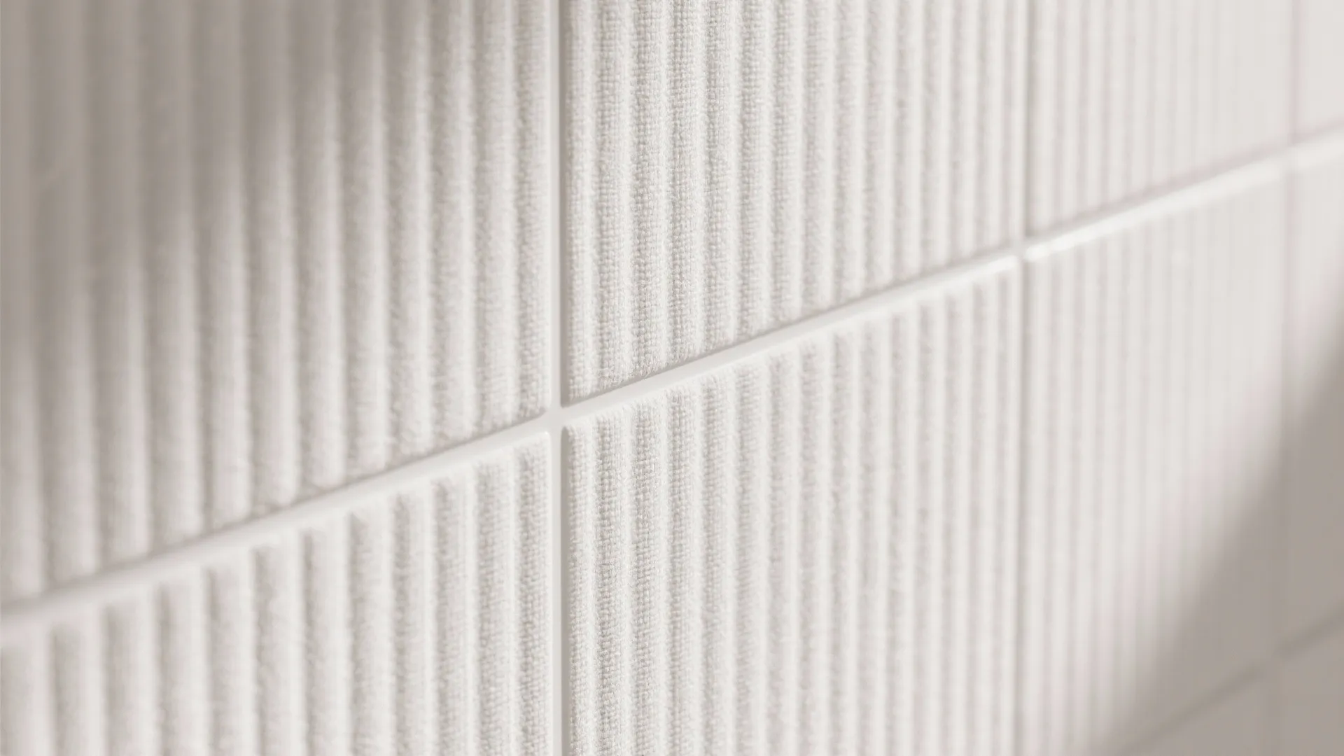 Matte White + Textured Field Tiles