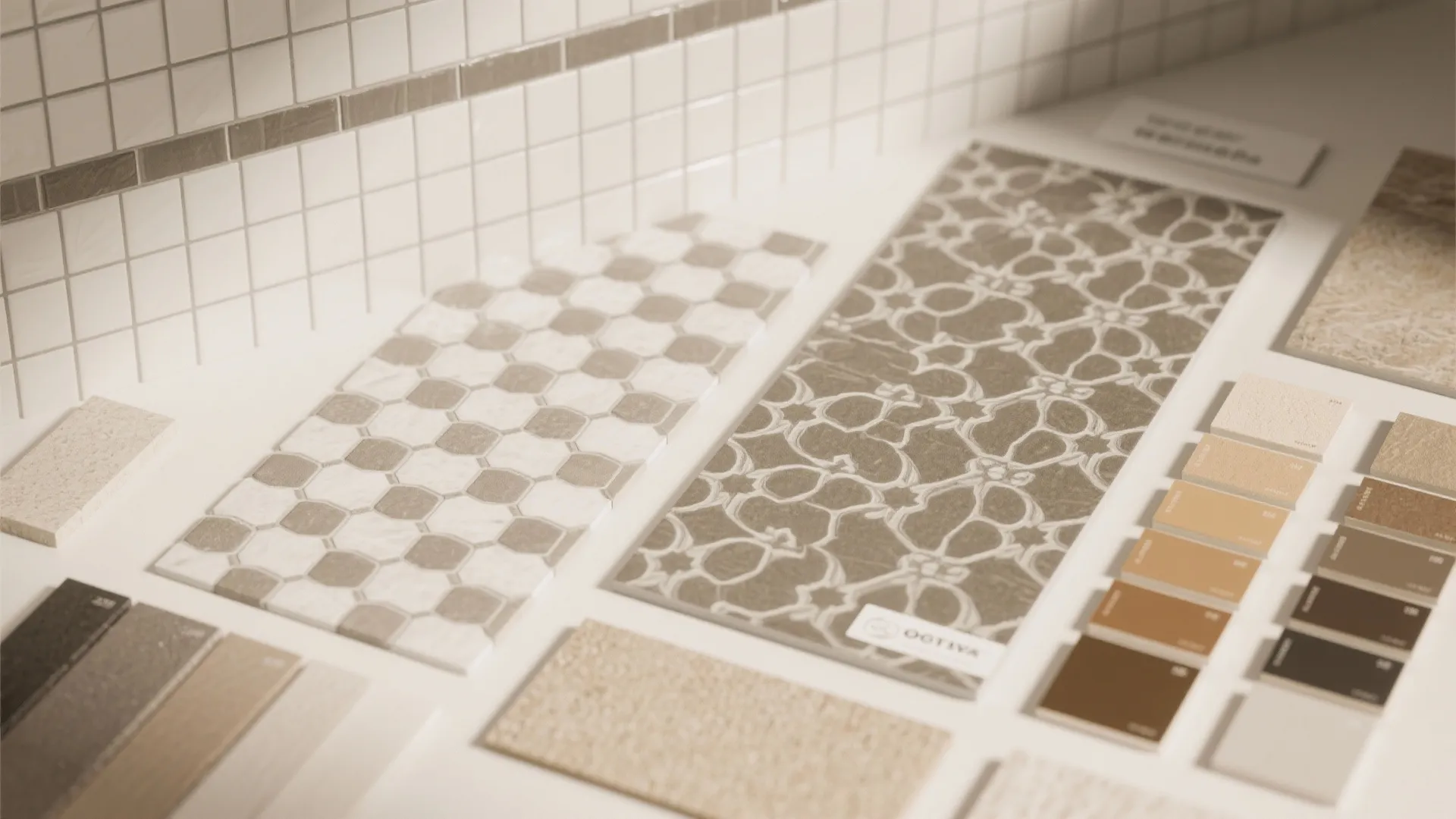 3. Textured Tile and Subtle Patterns