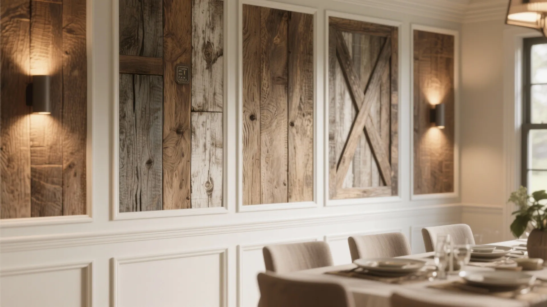 5. Textured Trim Panels