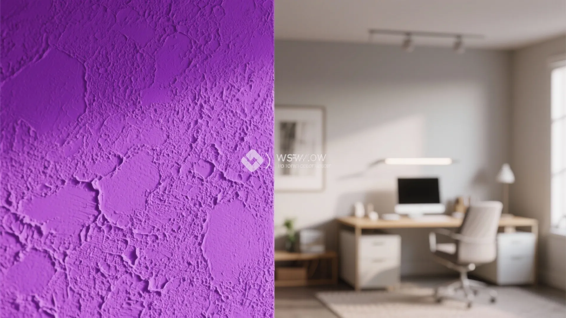 Bold Violet With Texture