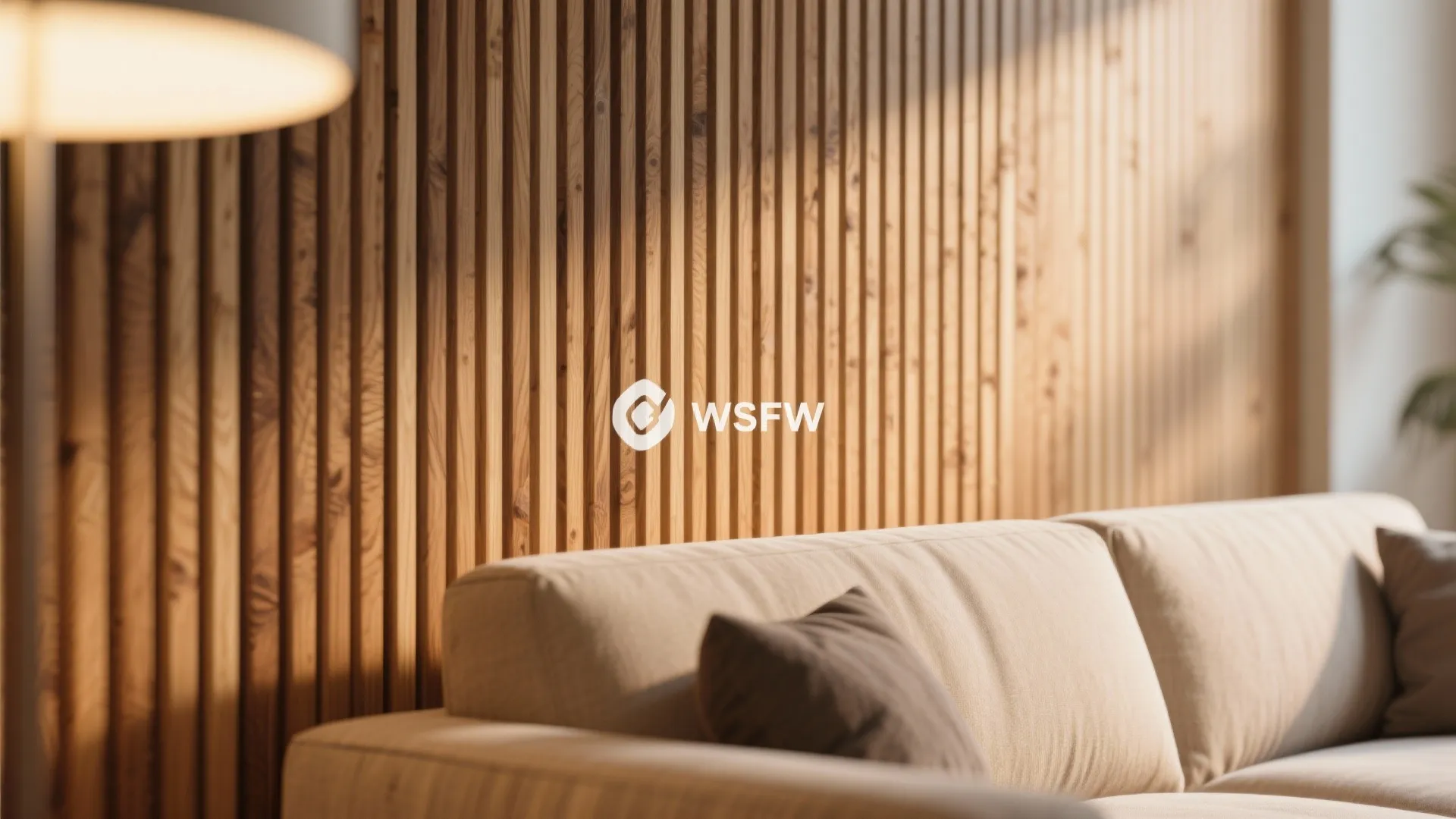 Accent Wall with Textured Panels