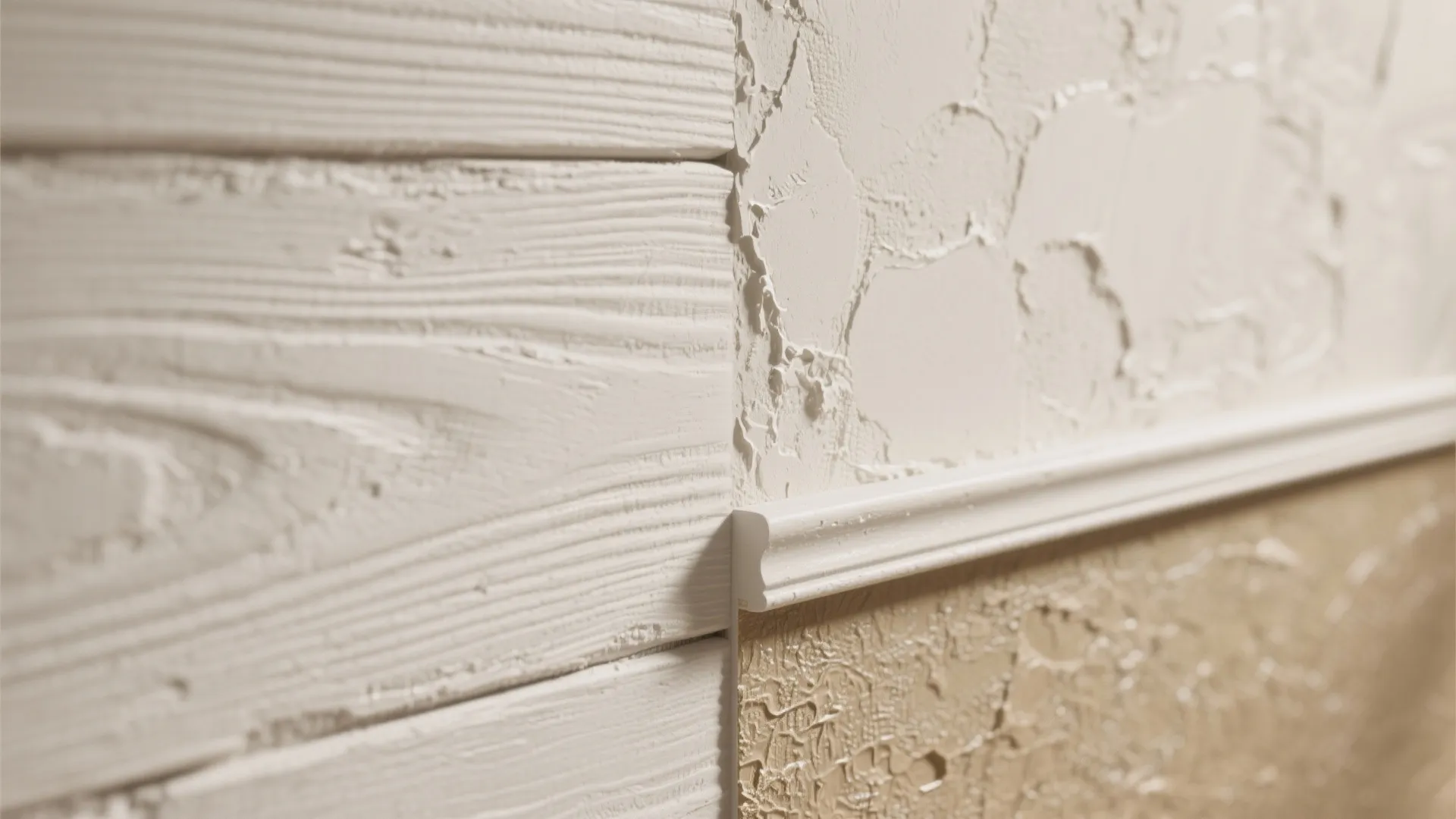 4. Textured treatments: shiplap, plaster, or peel-and-stick panels
