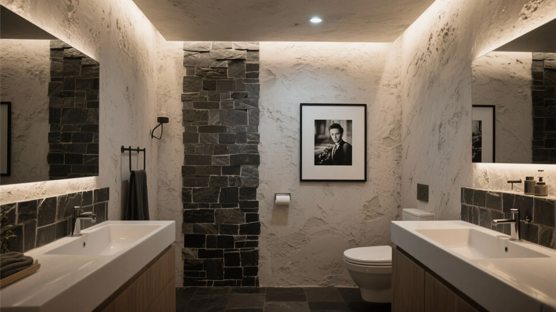 Idea 5: Textured Walls and Art