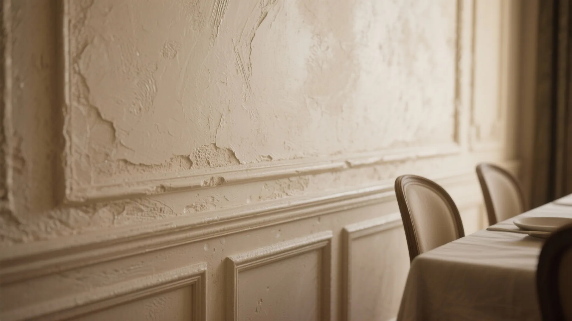 2. Textured walls to add quiet luxury