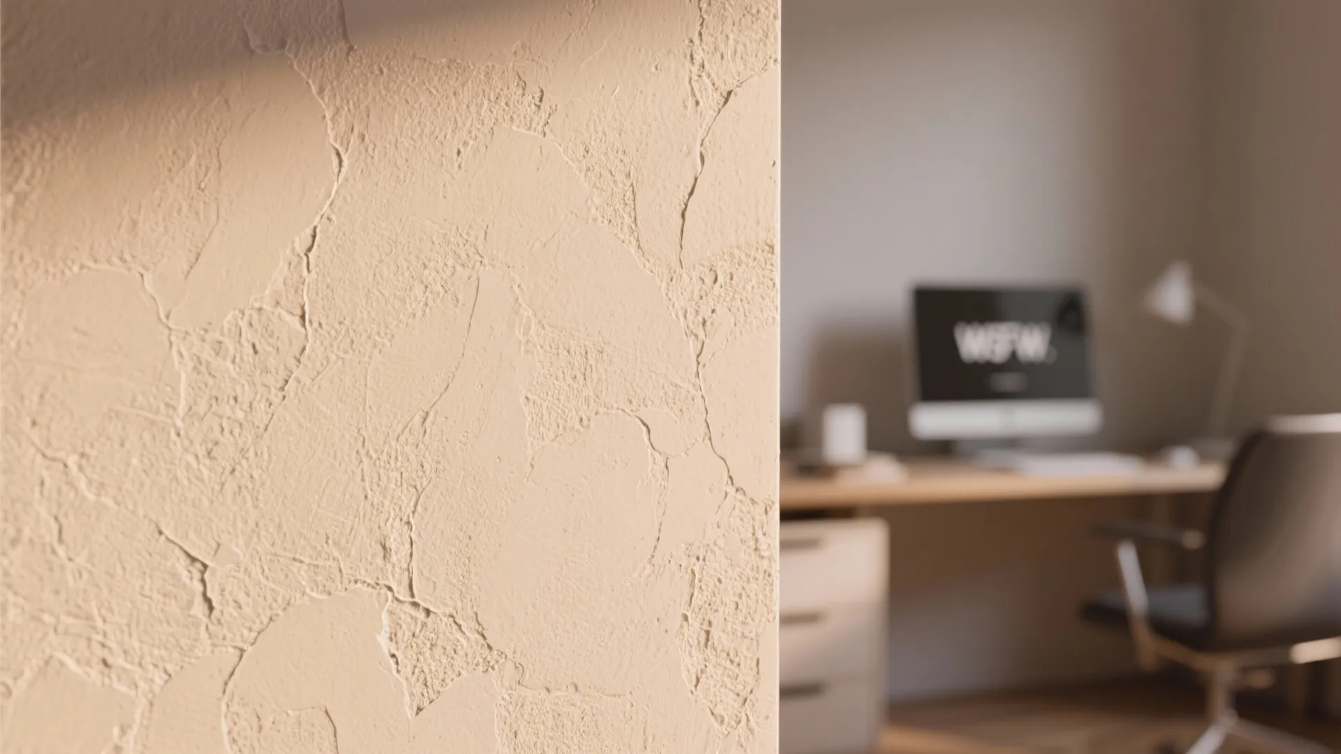 Textured Wall Paint Finish