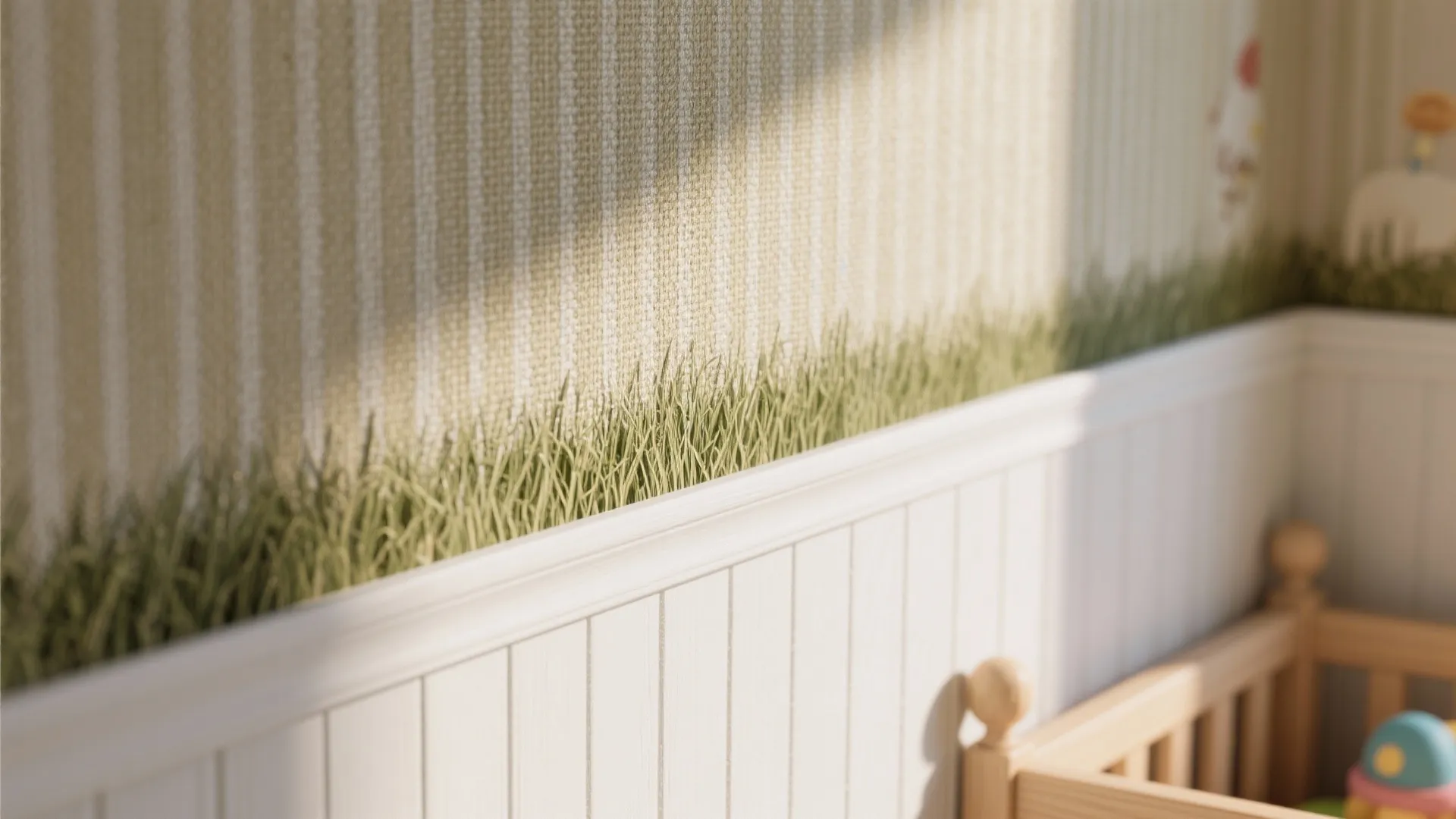 4. Textured White: Matte + Accent Wallpaper