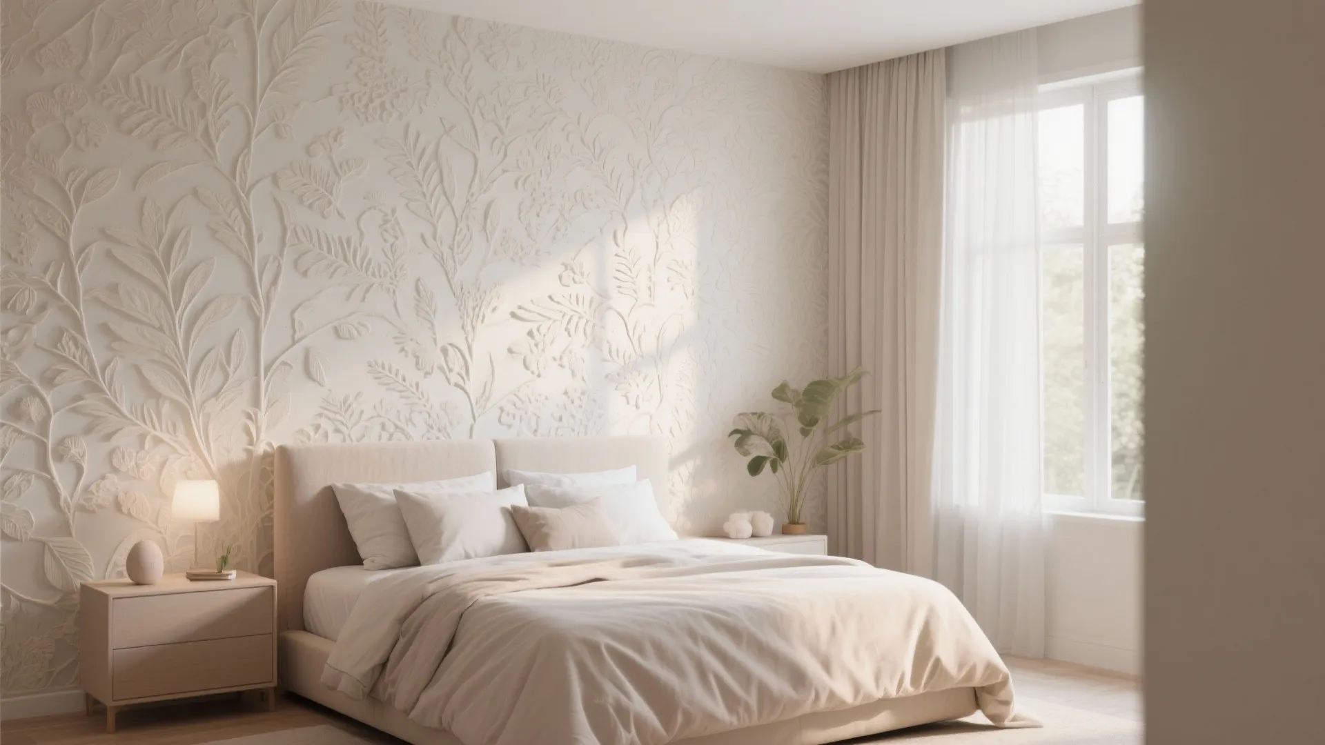 4. Textured Wallpaper