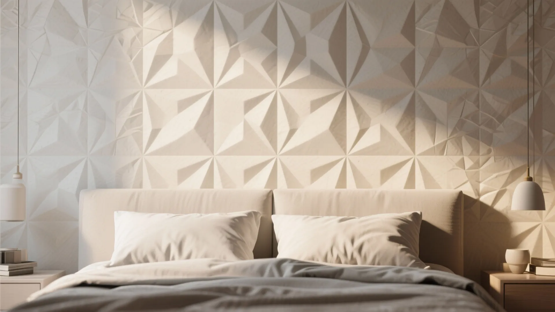 Statement Wallpaper with Texture