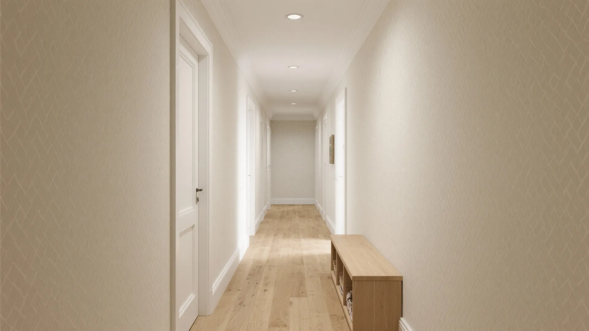 4) Textured Wallpaper with Micro-Patterns