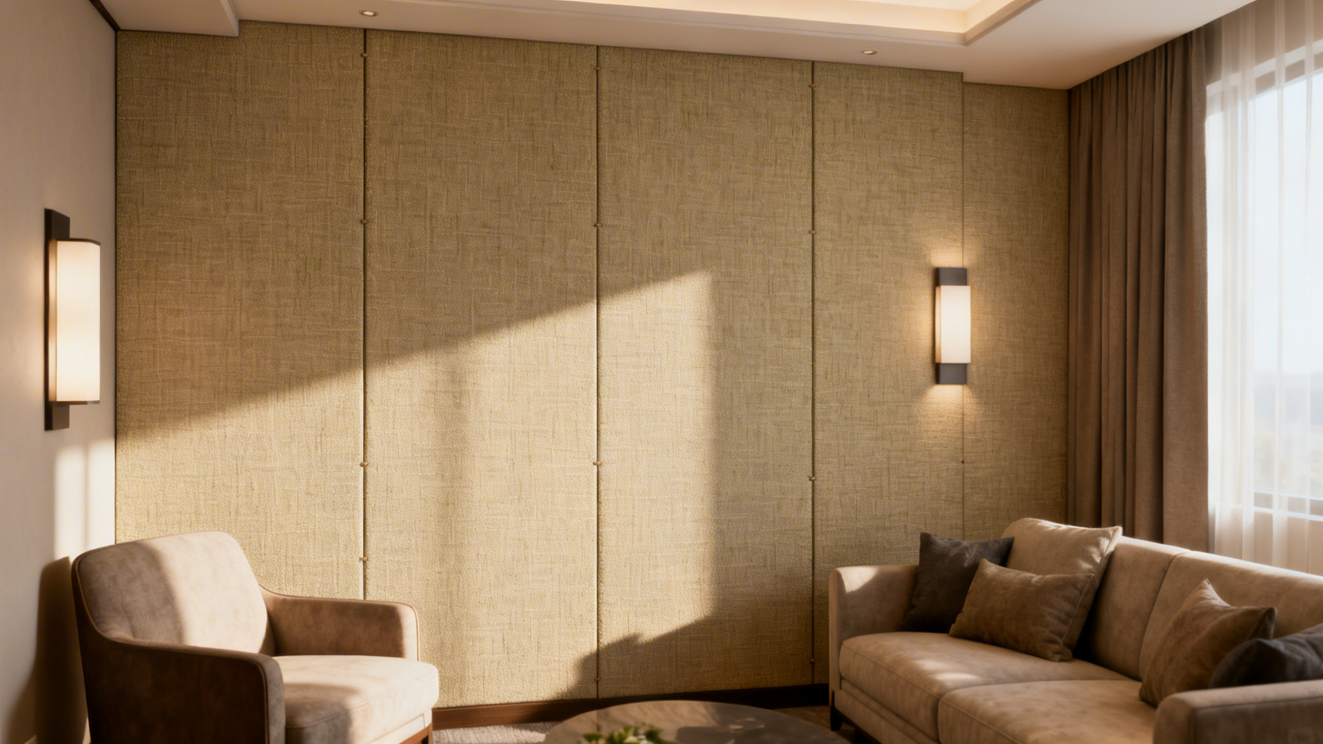 Photo inspiration: Function Textured Living Spaces In Small Apartments Reference: Small Living Room Feels Flat 5 Textured Wall Art Fixes