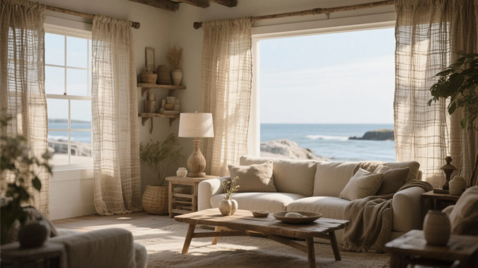 10. Sheers with Textured Weave