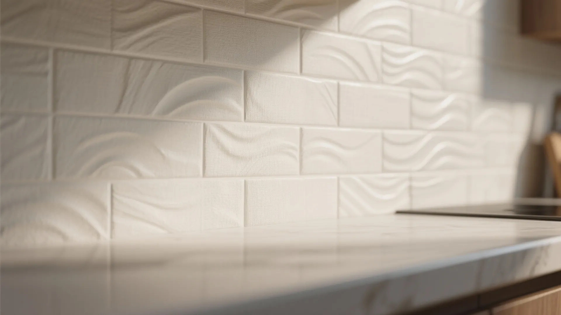 5. Textured White for Subtle Contrast