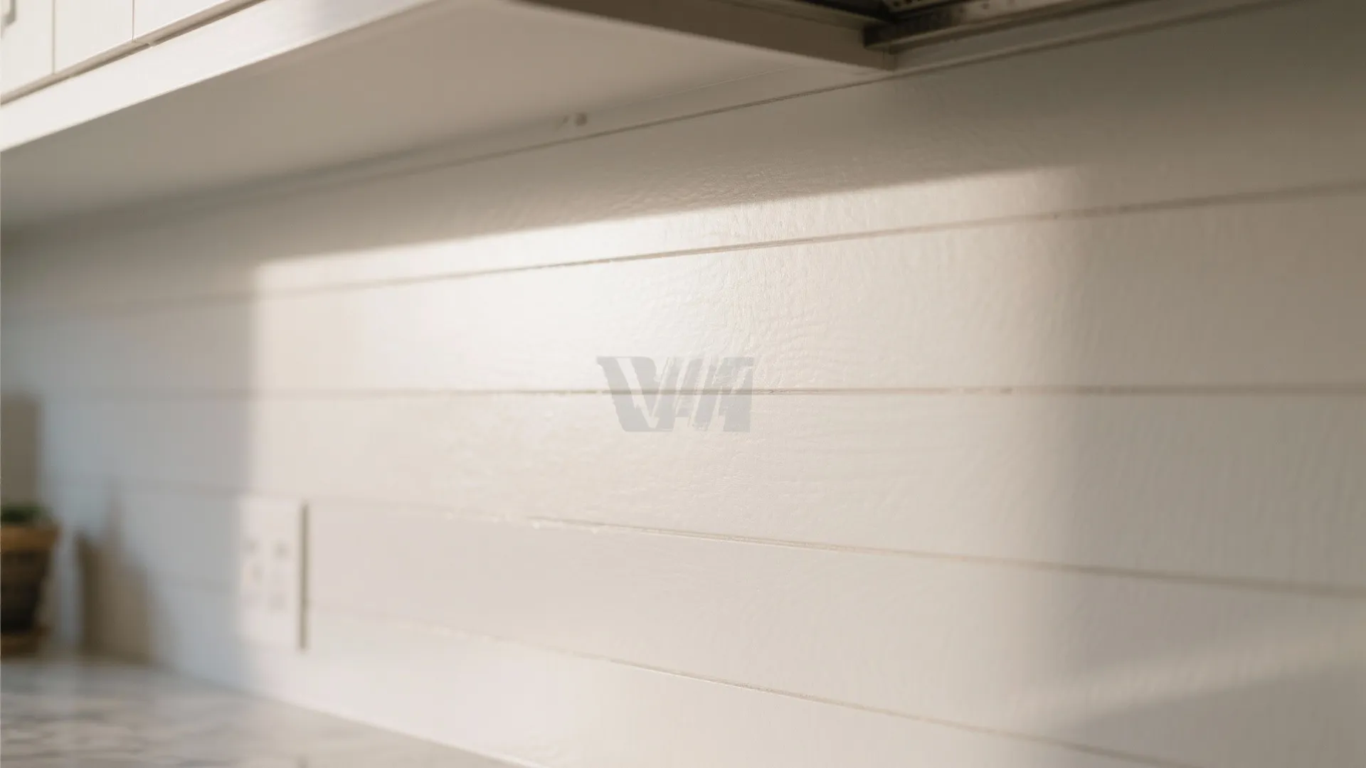 8. Textured White Walls