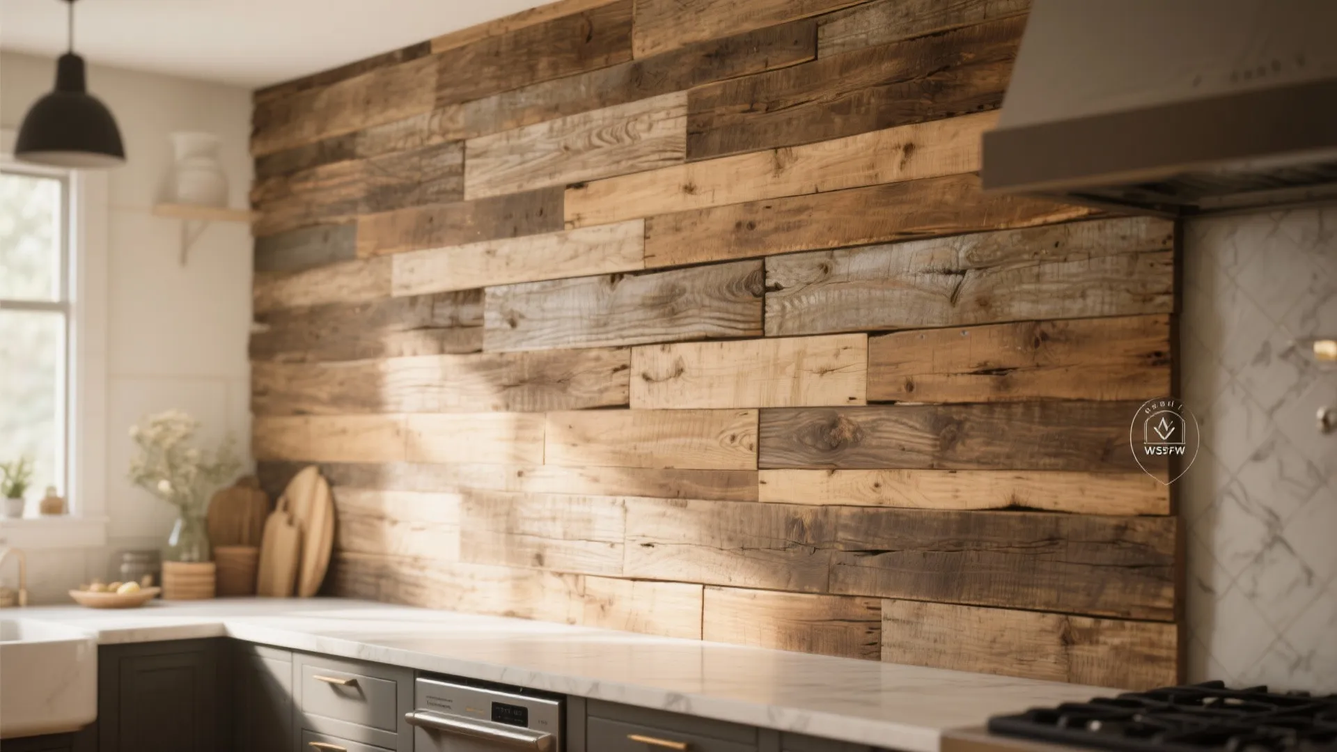 5. Textured Accent Walls