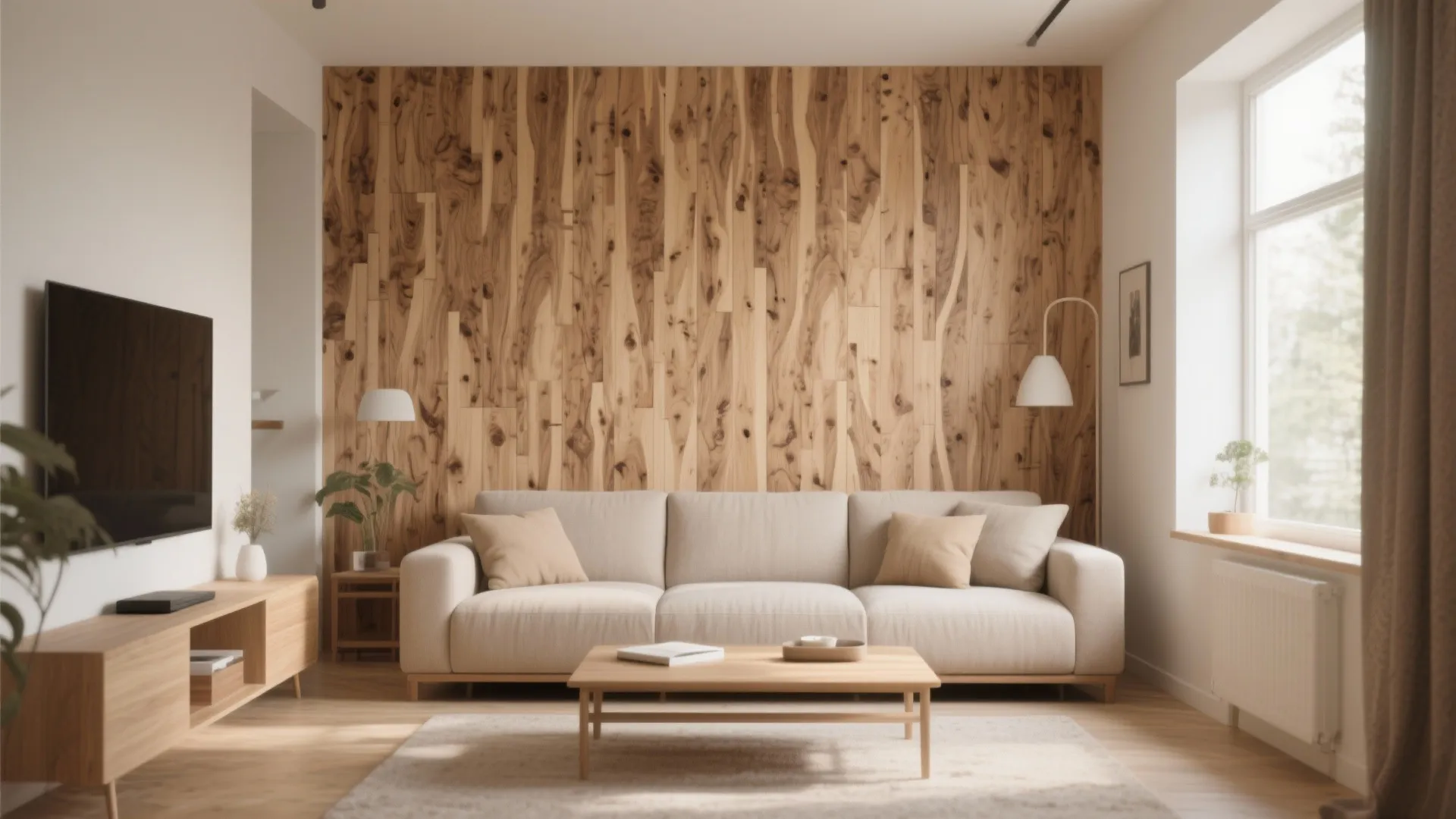 Textured Wooden Panels