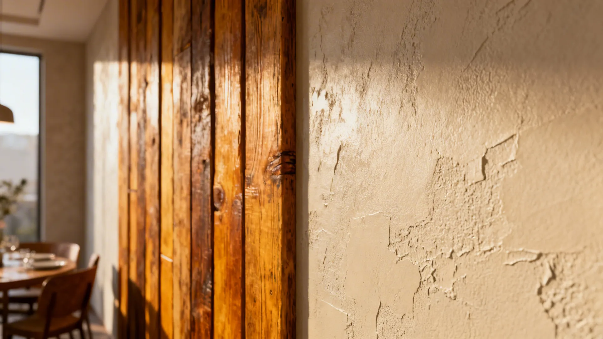 4. Textured wall treatments