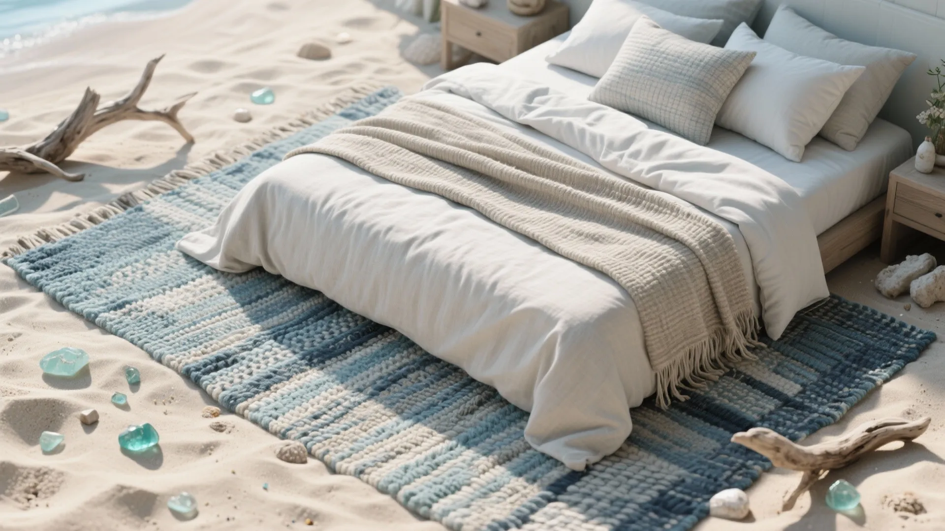 1) Textures that whisper waves