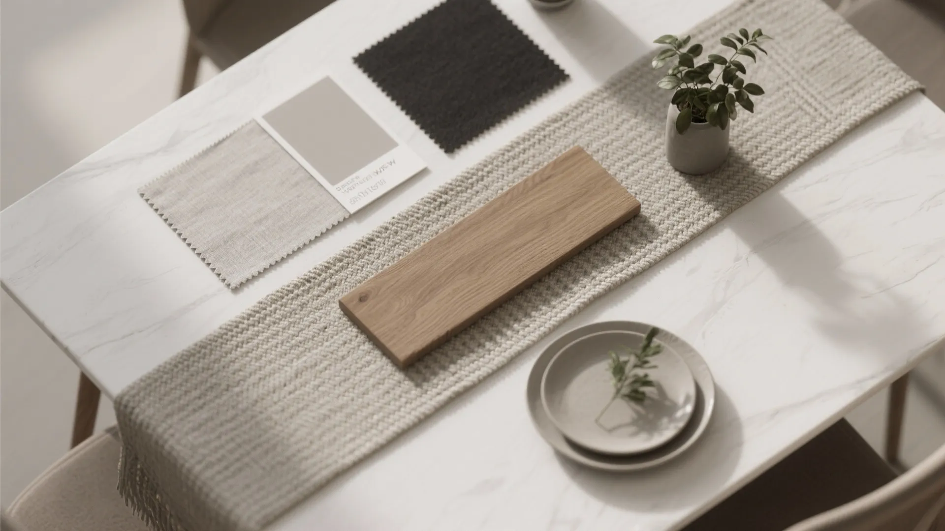 5. Monochrome base with layered texture