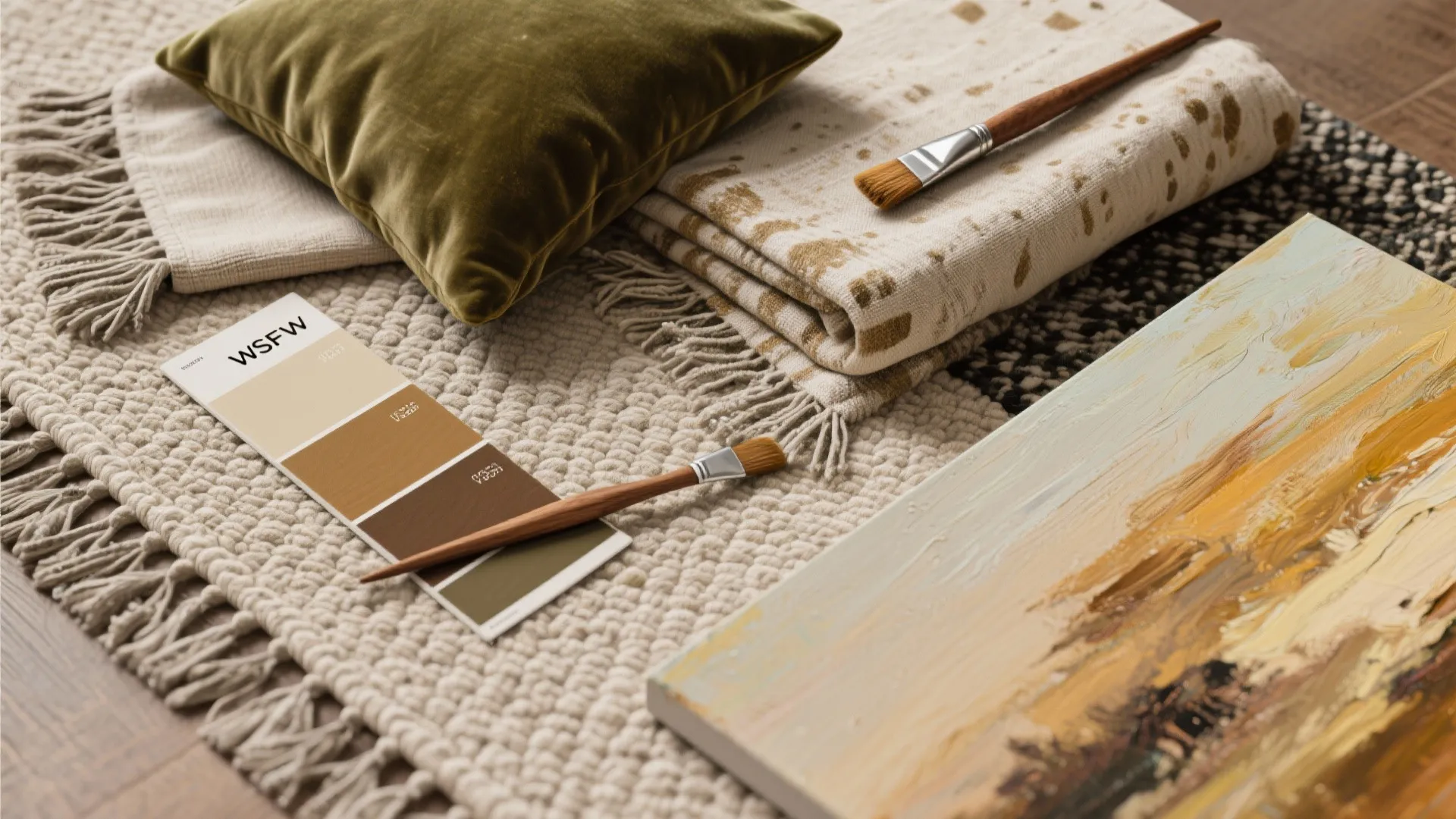 3. Pair with Textures to Soften the Room