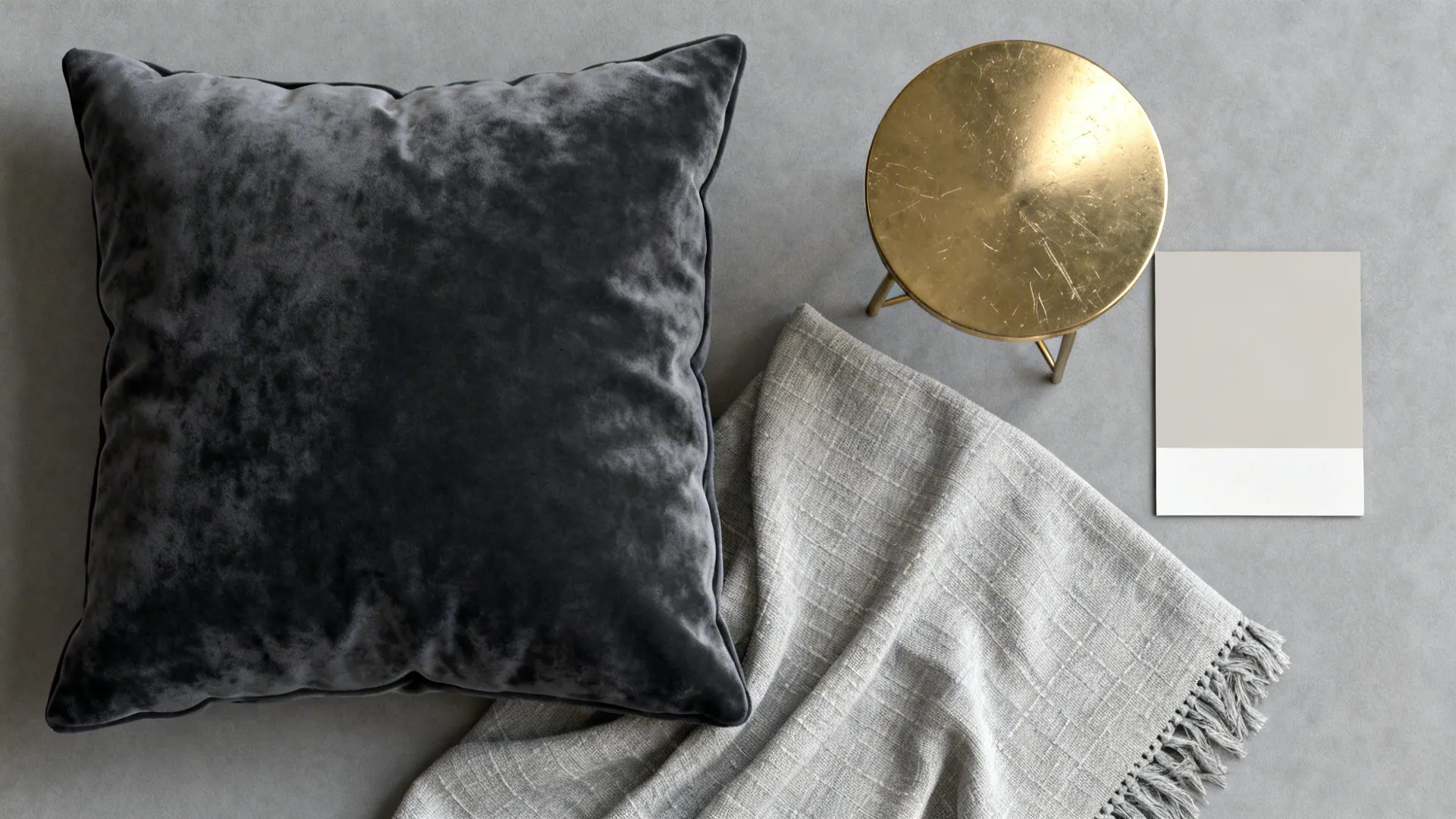3. Layered Textures: Velvet, Linen, and Brass