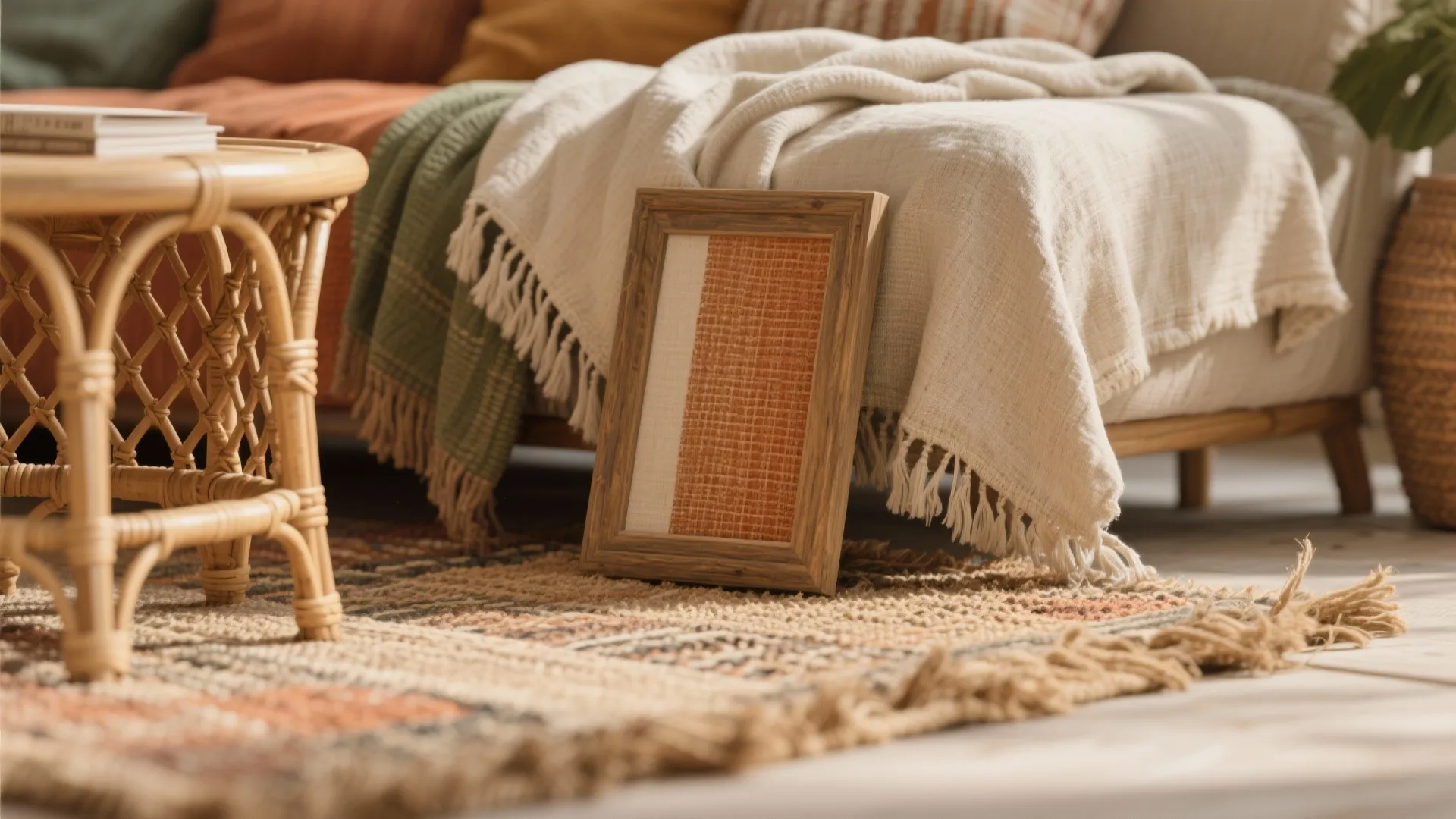 Layered Textures and Natural Fibers