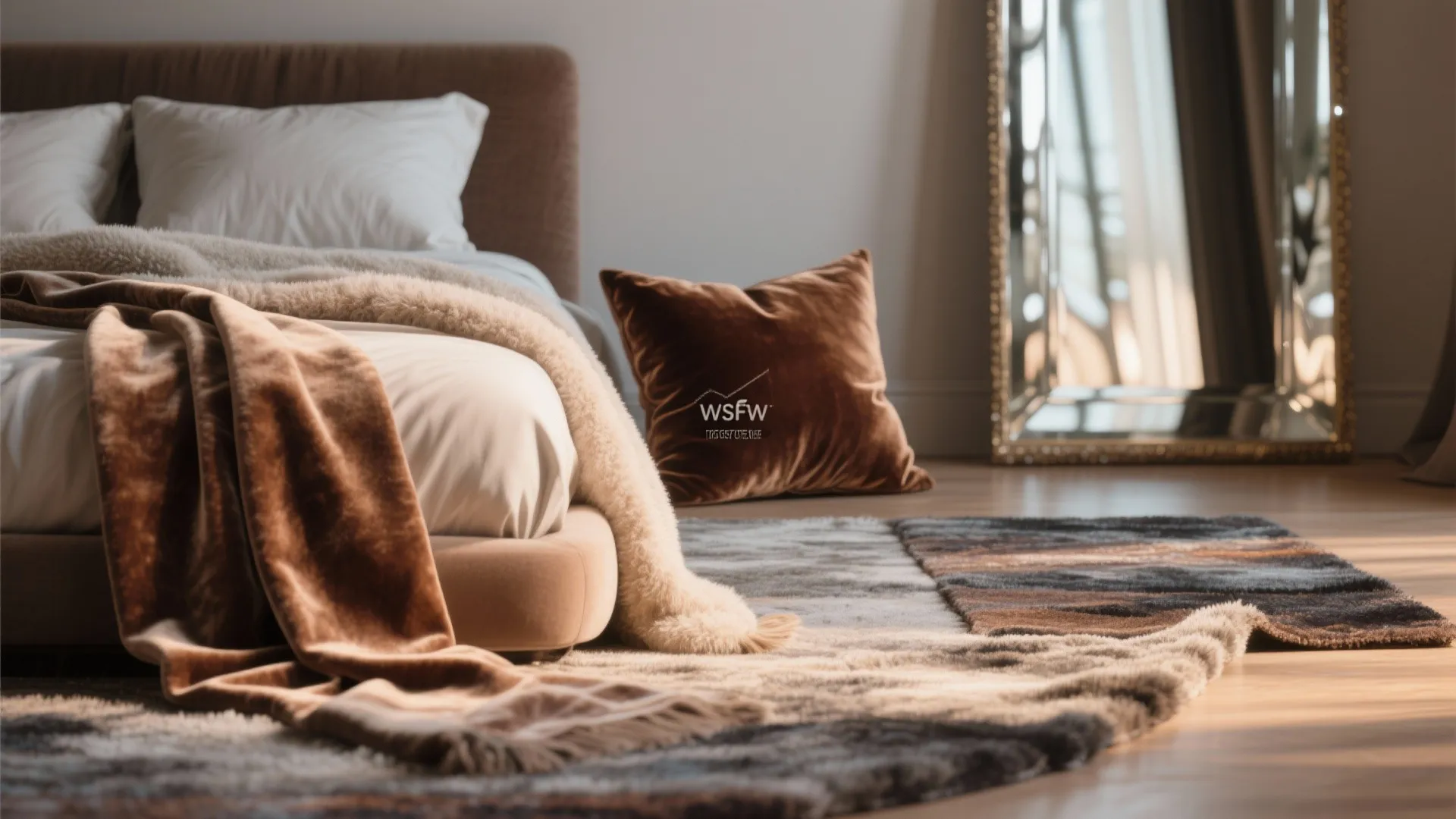 5. Soft Textures and Reflective Surfaces