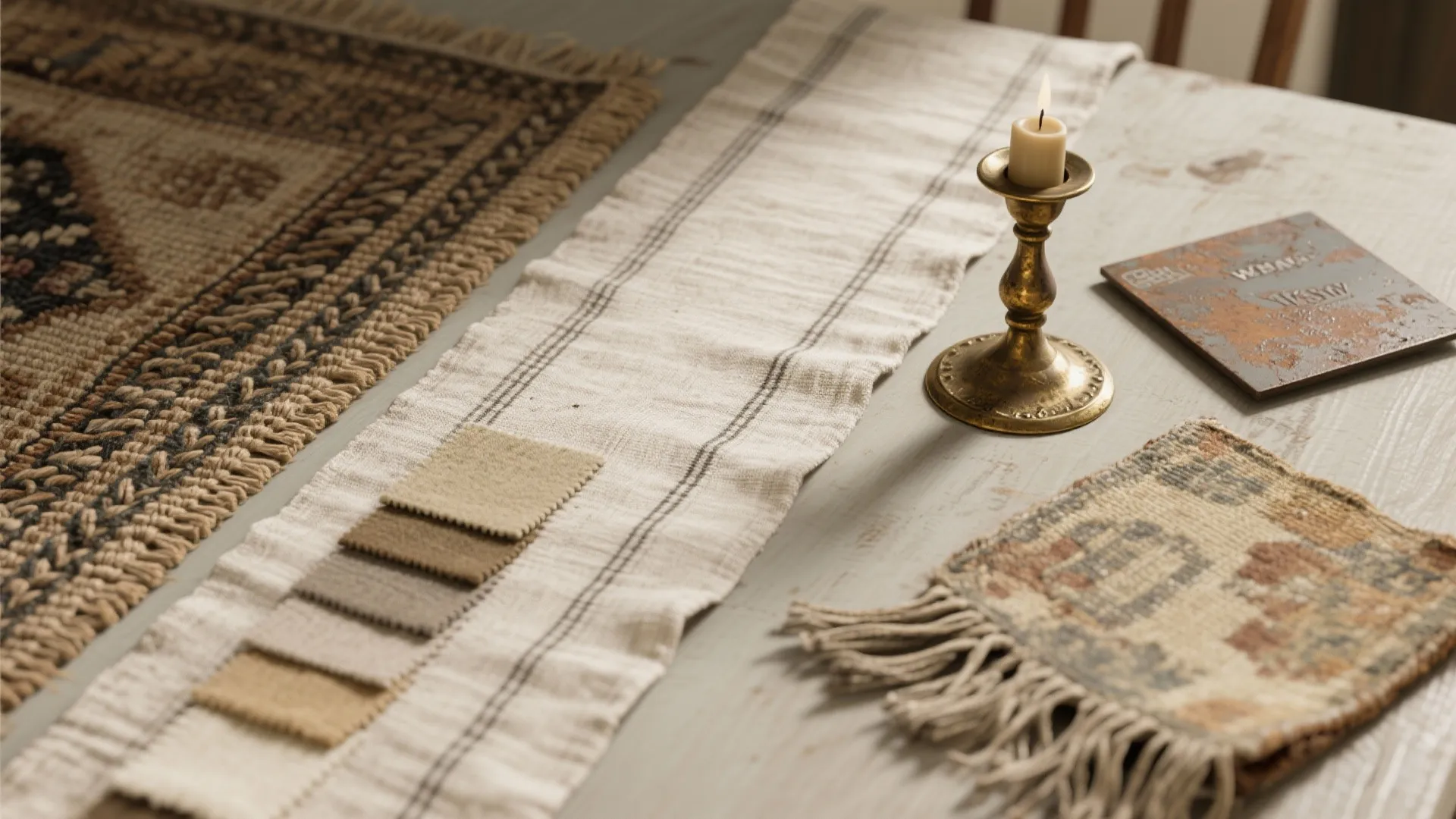 5. Mix of Textures and Vintage Finds