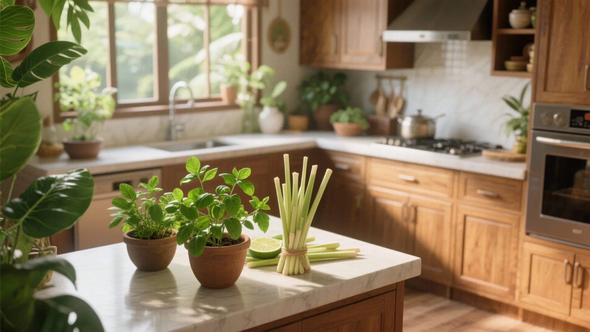 Tip 3: Bring in Tropical Plants