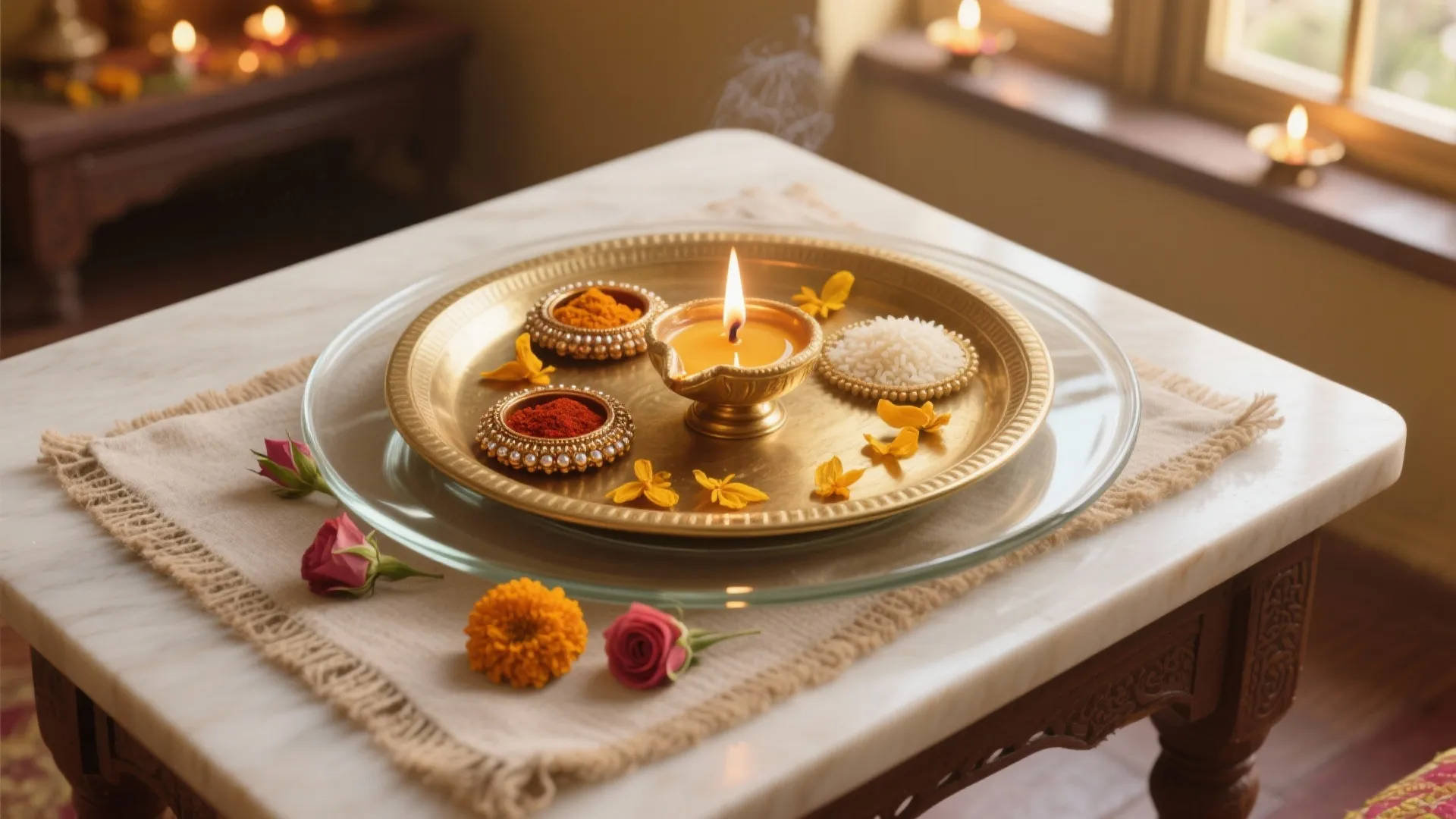 5 Diwali Pooja Thali Decoration Ideas: Small-space styling and meaningful rituals from a designer’s notebook