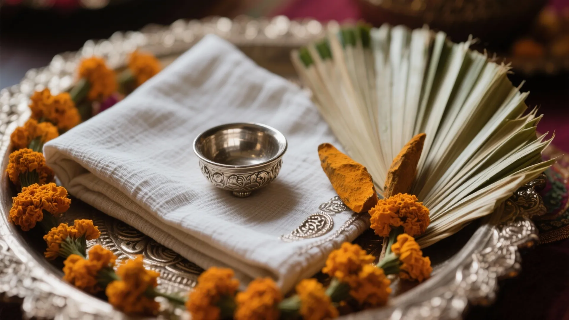 Story-Rich Thali Curation and Name Banner