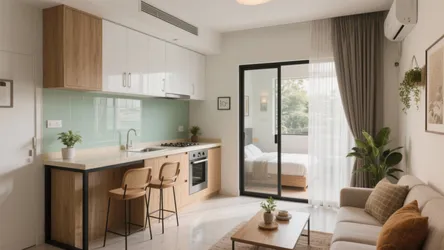 5 Design Ideas for a 1 BHK Flat in Hiranandani Estate Thane